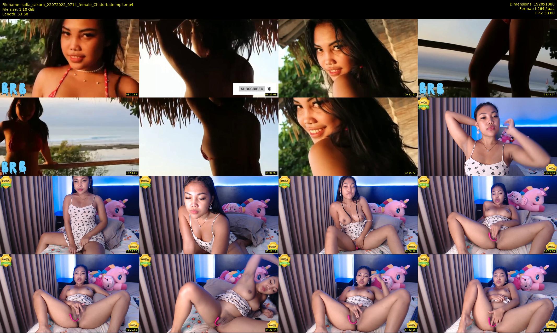 sofia_sakura — 54 minute Chaturbate female cam show recording, 1080p, Jul 22, 2022