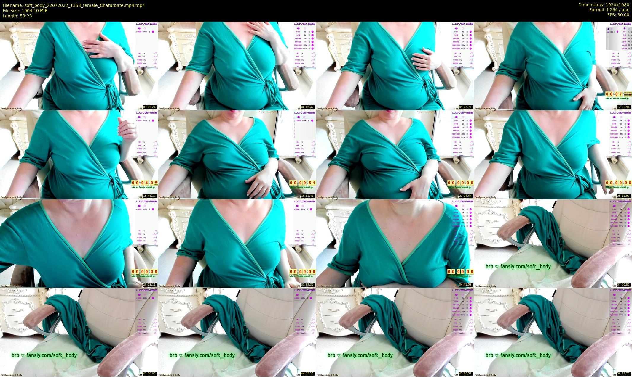 soft_body — 54 minute Chaturbate female cam show recording, 1080p, Jul 22, 2022