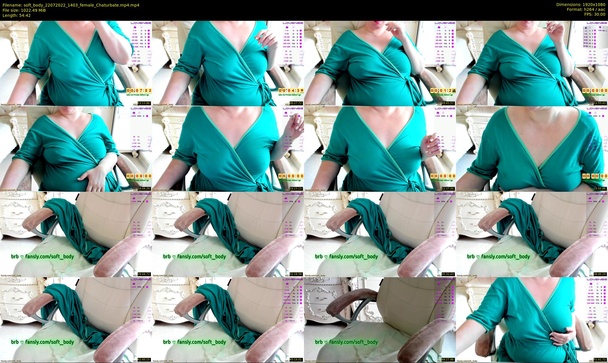 soft_body — 55 minute Chaturbate female cam show recording, 1080p, Jul 22, 2022