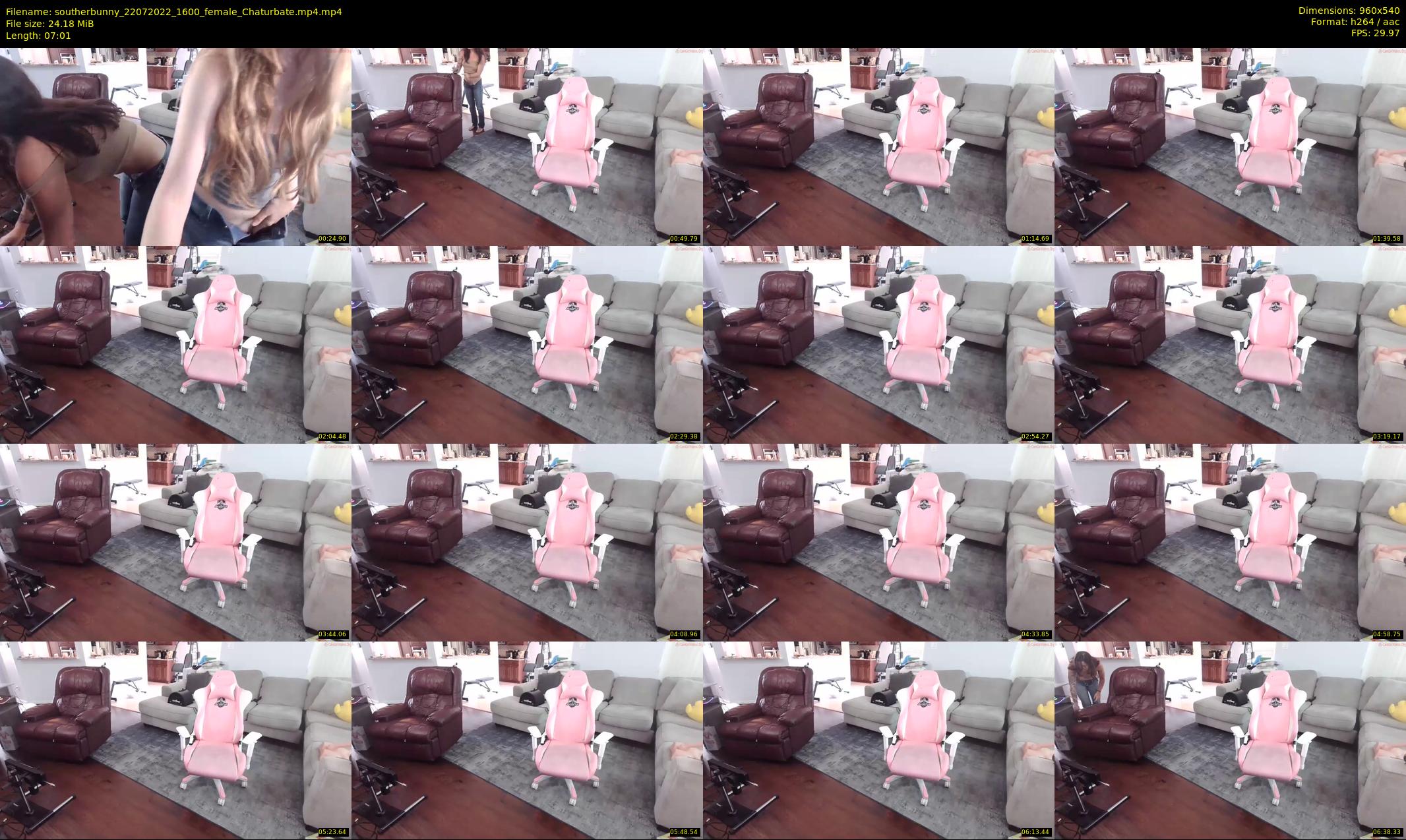 southerbunny — 8 minute Chaturbate female cam show recording, 480p, Jul 22, 2022