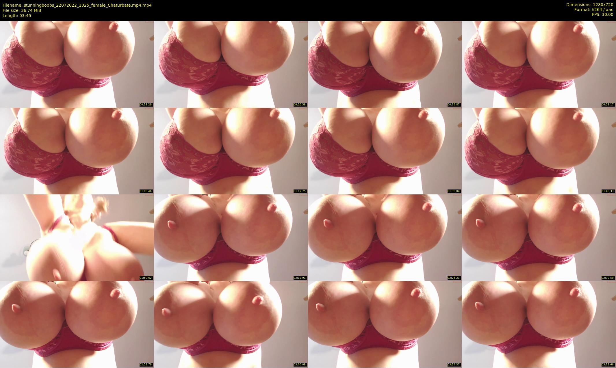 stunningboobs — 4 minute Chaturbate female cam show recording, 720p, Jul 22, 2022
