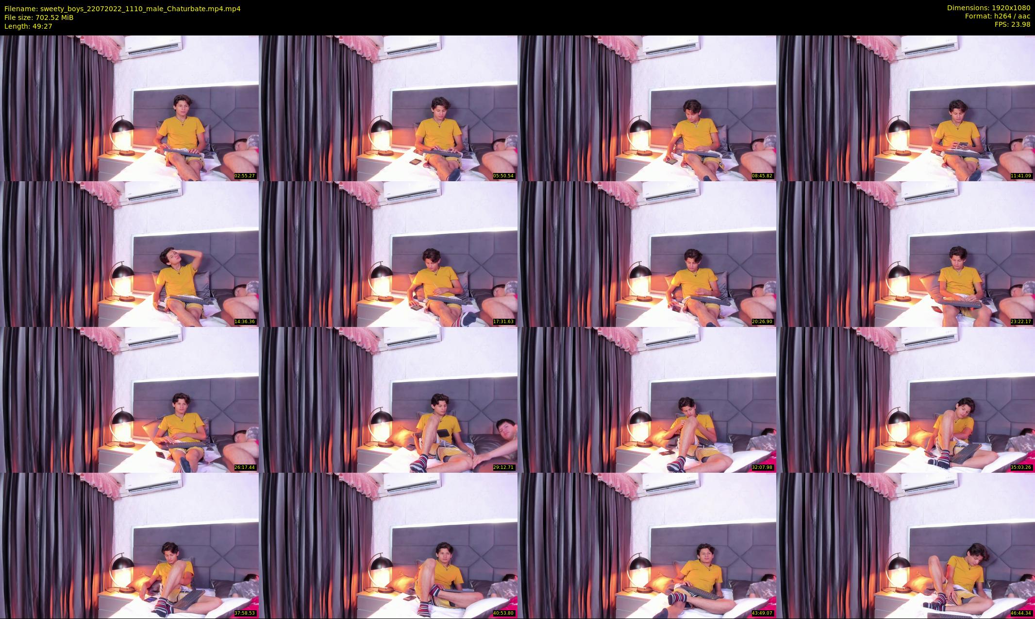 sweety_boys — 50 minute Chaturbate male cam show recording, 1080p, Jul 22, 2022
