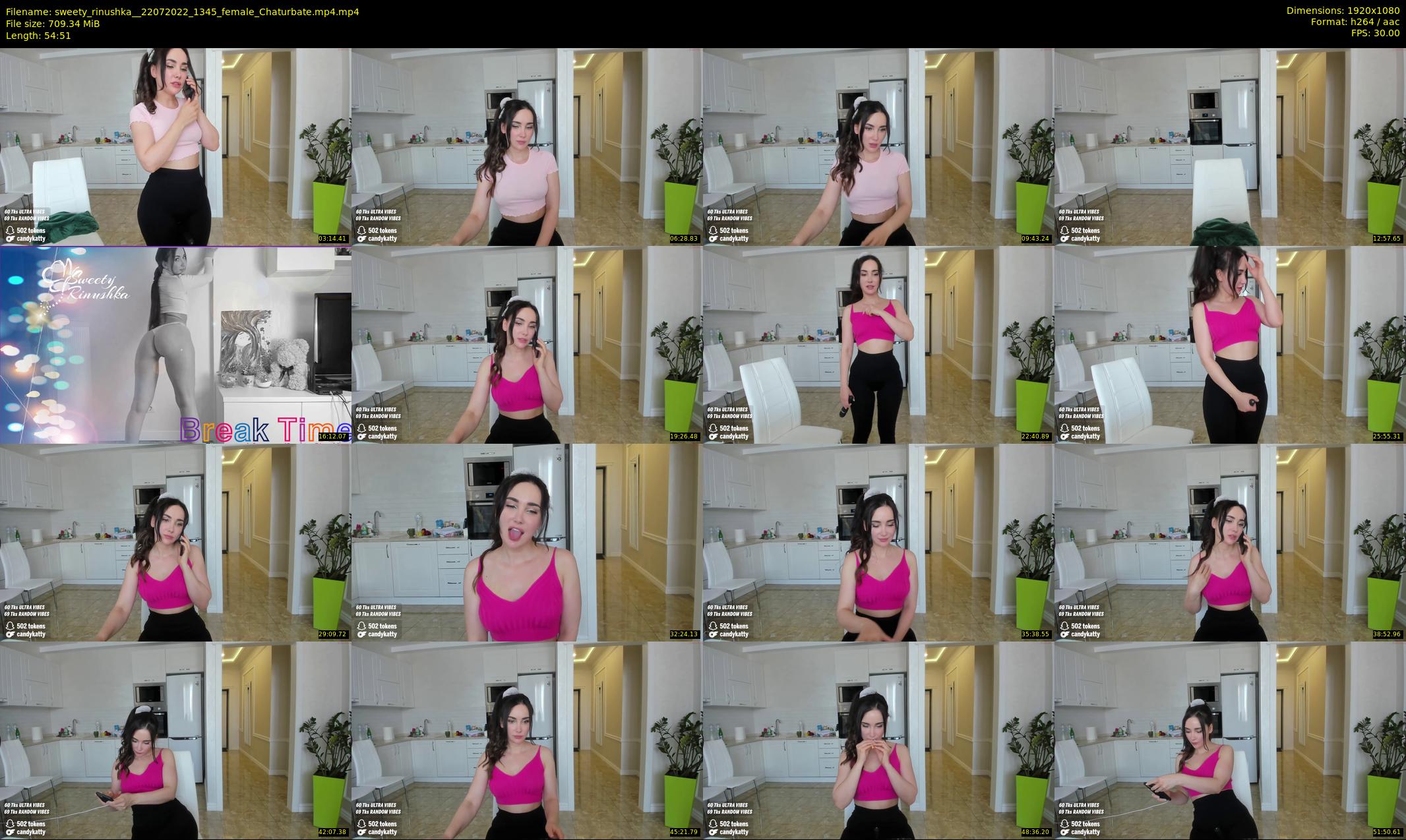 sweety_rinushka_ — 55 minute Chaturbate female cam show recording, 1080p, Jul 22, 2022