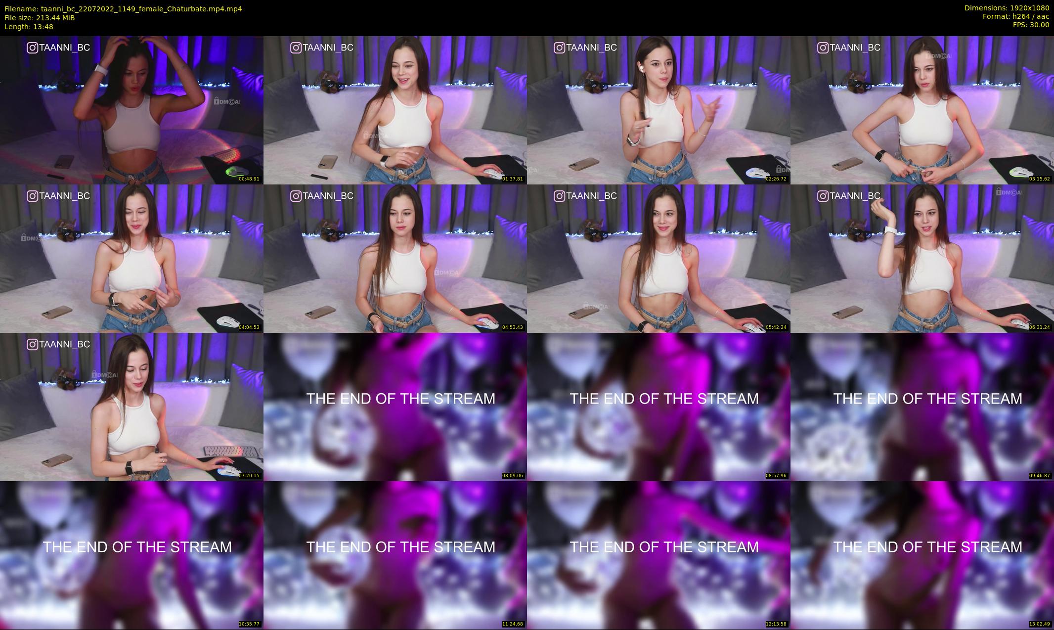 taanni_bc — 14 minute Chaturbate female cam show recording, 1080p, Jul 22, 2022