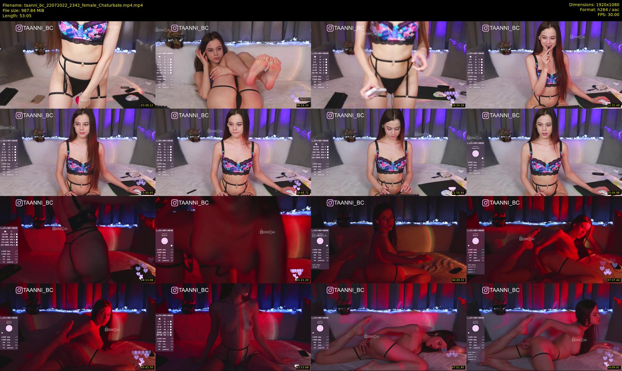 taanni_bc — 54 minute Chaturbate female cam show recording, 1080p, Jul 22, 2022
