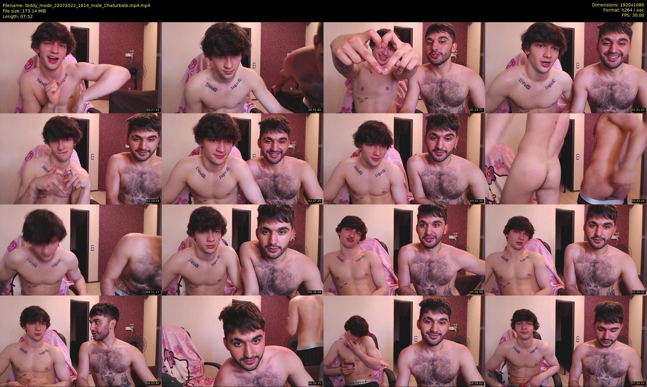 teddy_mode — 8 minute Chaturbate couple cam show recording, 1080p, Jul 22, 2022