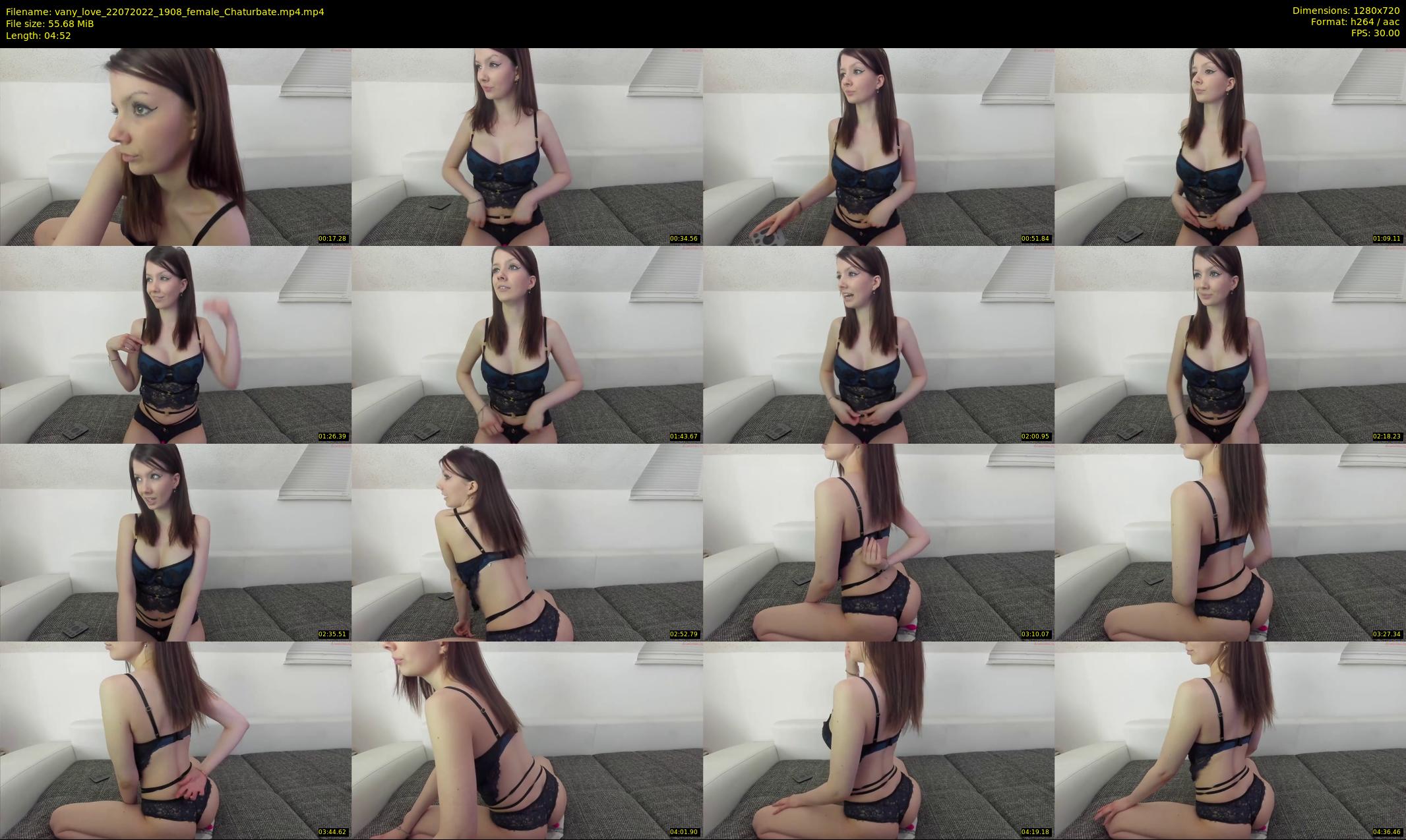 vany_love — 5 minute Chaturbate female cam show recording, 720p, Jul 22, 2022