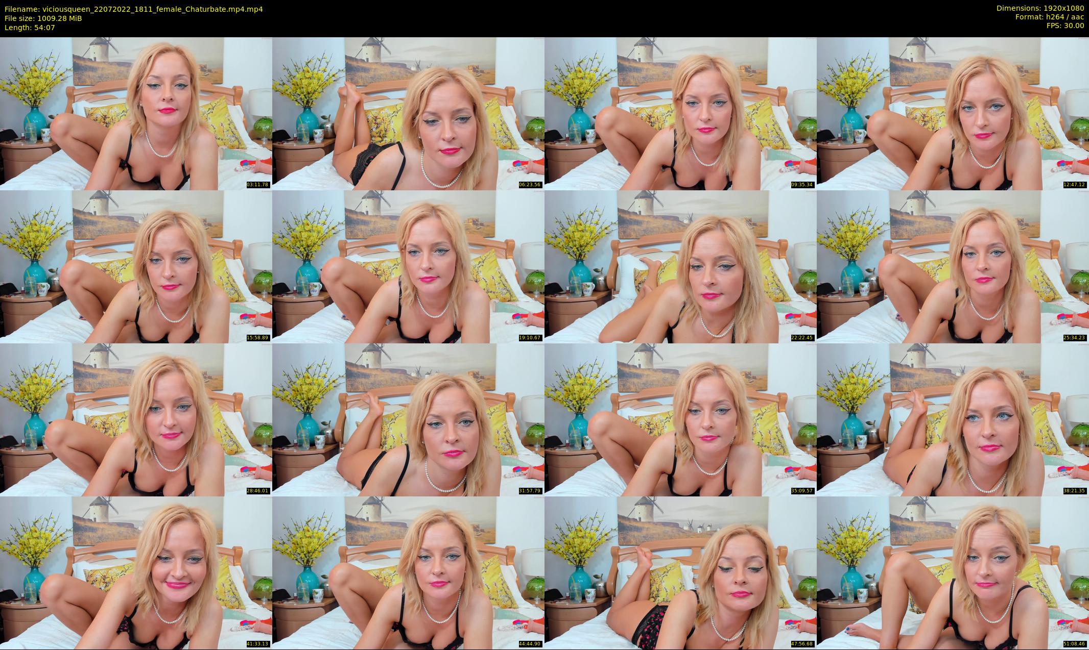 viciousqueen — 55 minute Chaturbate female cam show recording, 1080p, Jul 22, 2022