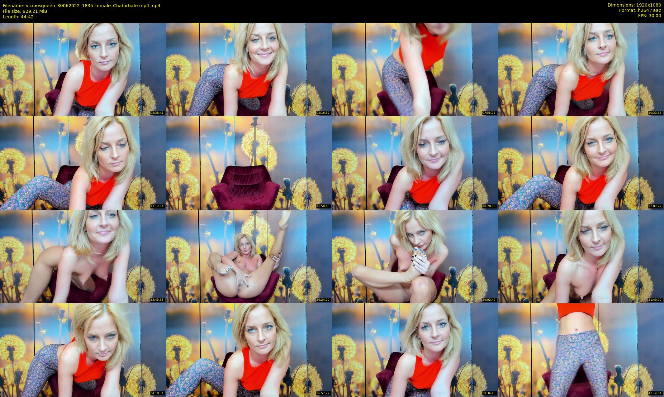 viciousqueen — 45 minute Chaturbate female cam show recording, 1080p, Jun 30, 2022