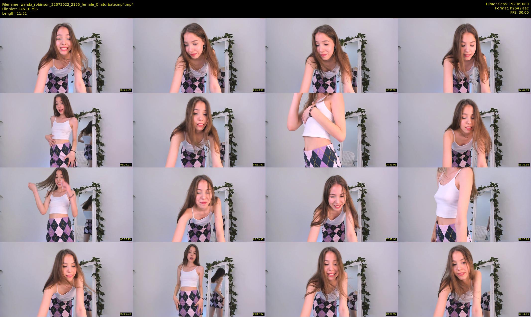 wanda_robinson — 12 minute Chaturbate female cam show recording, 1080p, Jul 22, 2022
