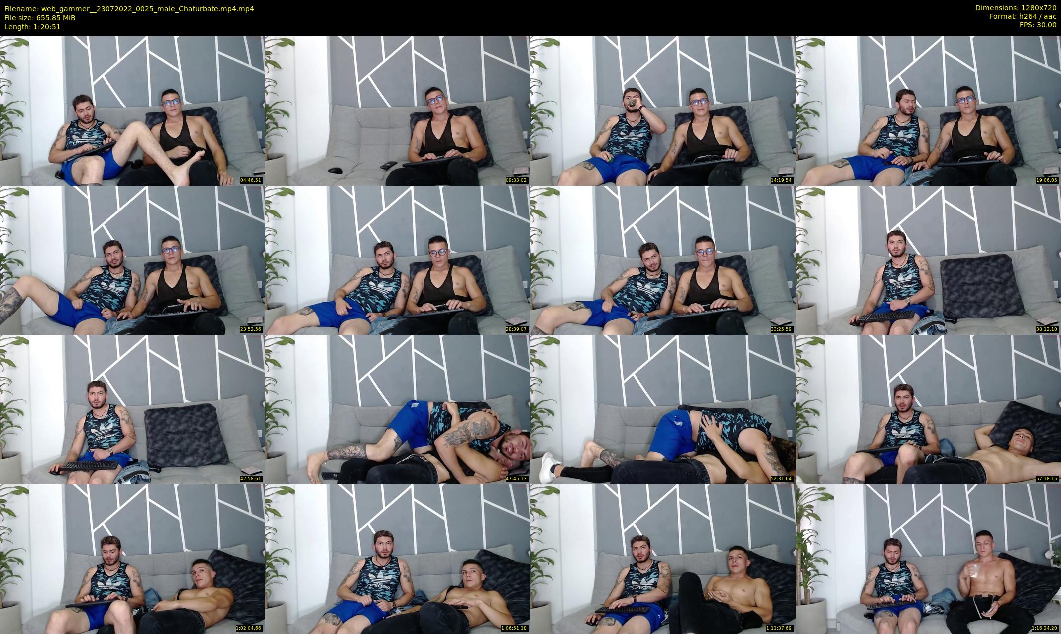 web_gammer_ — 81 minute Chaturbate male cam show recording, 720p, Jul 23, 2022