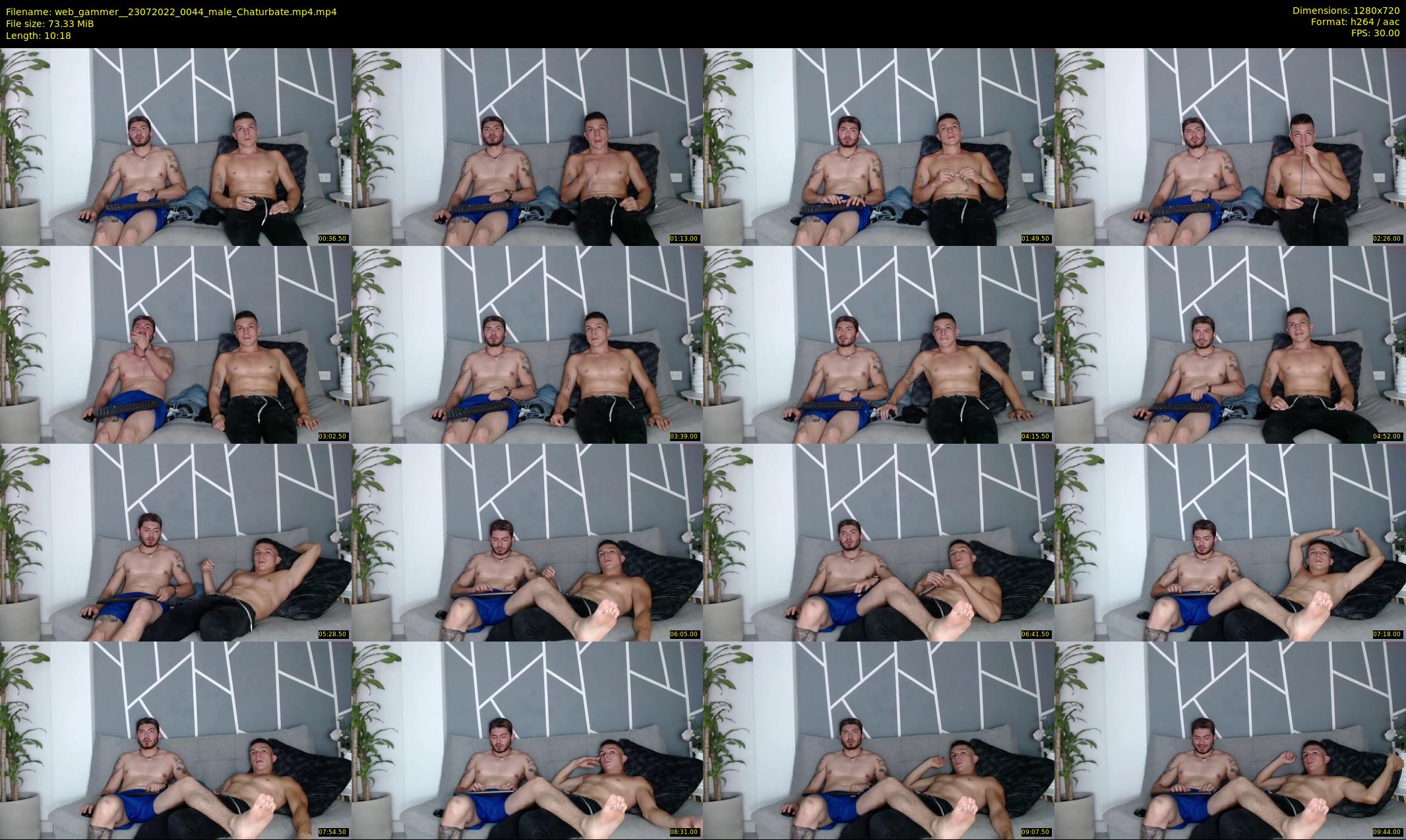 web_gammer_ — 11 minute Chaturbate male cam show recording, 720p, Jul 23, 2022