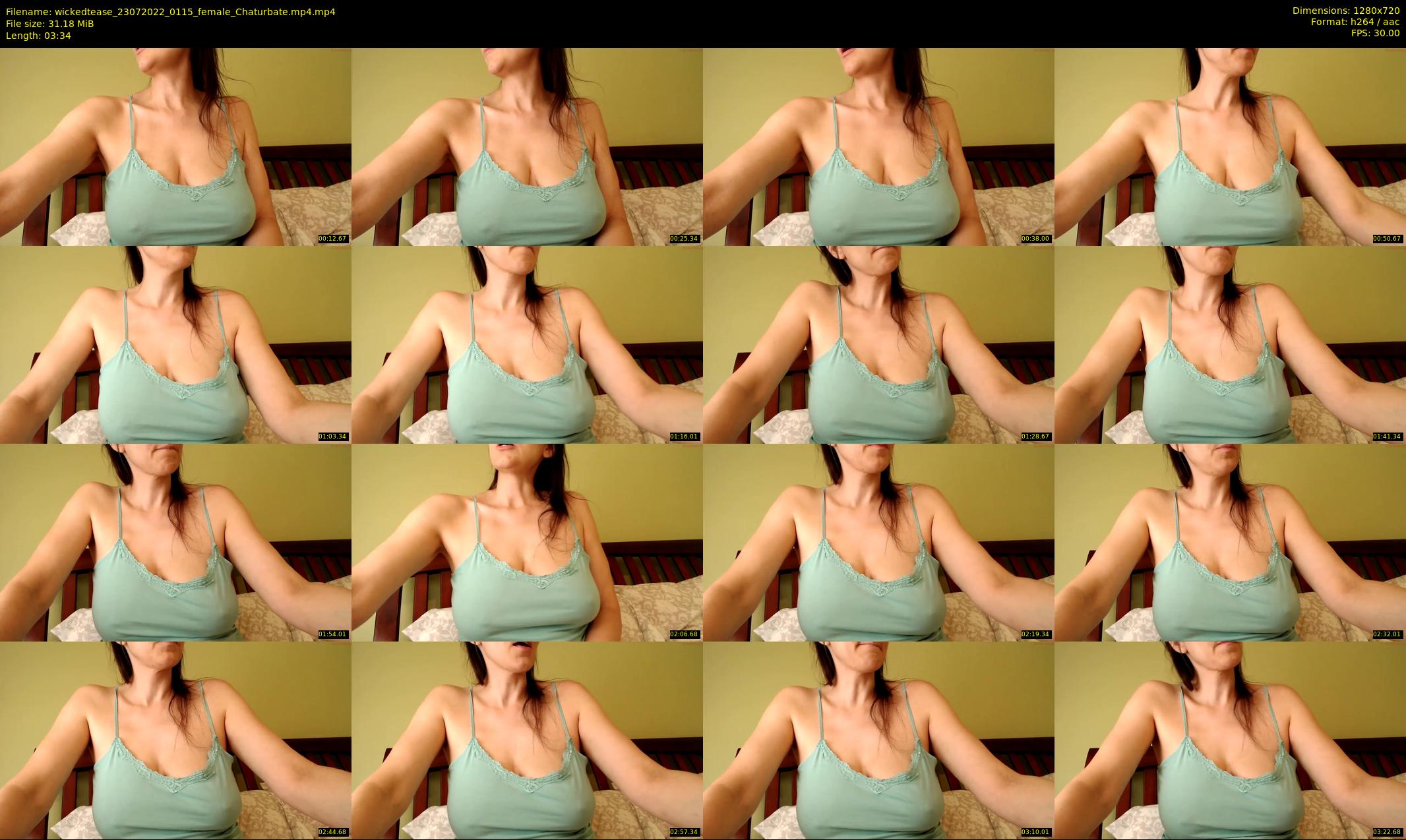wickedtease — 4 minute Chaturbate female cam show recording, 720p, Jul 23, 2022