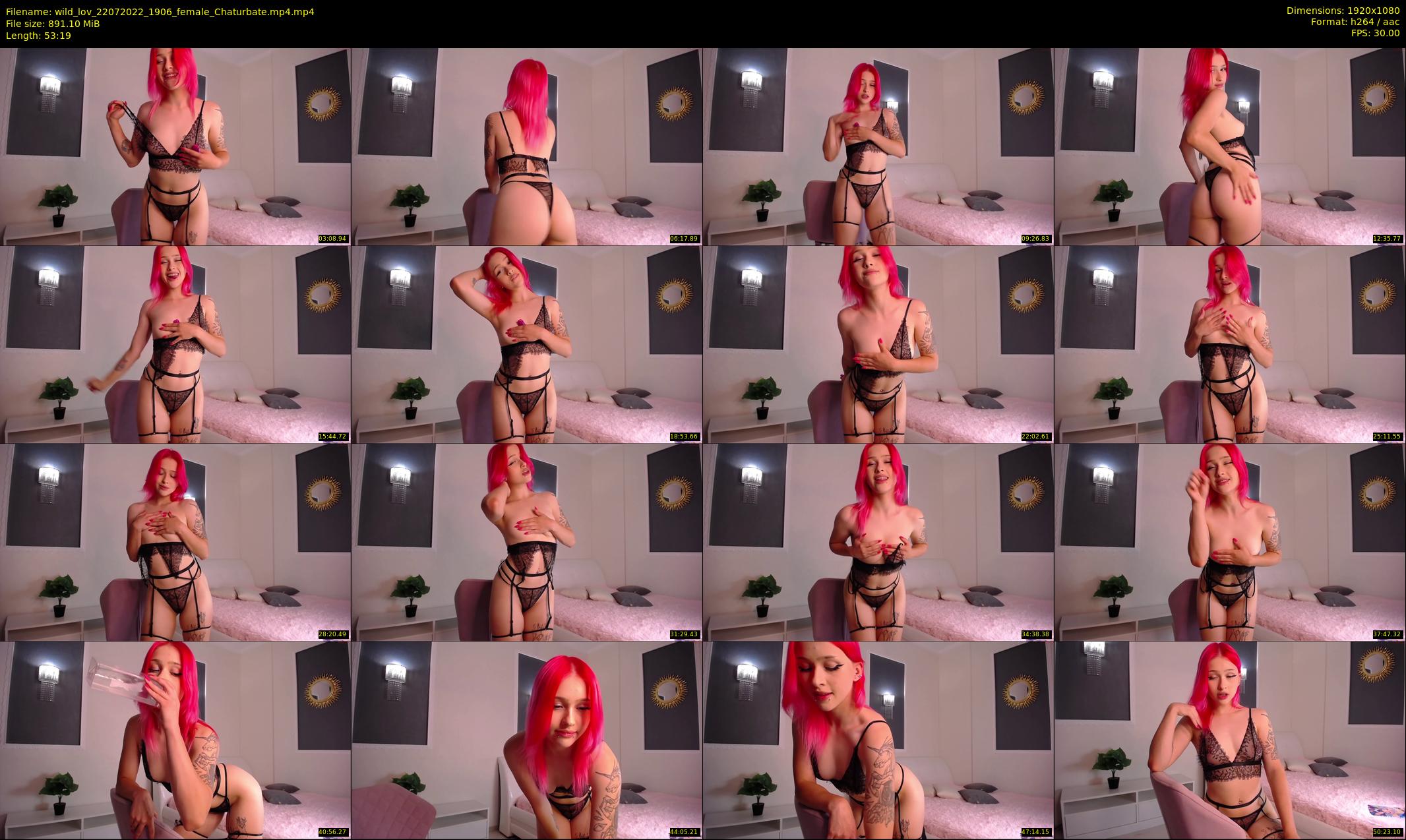 wild_lov — 54 minute Chaturbate female cam show recording, 1080p, Jul 22, 2022