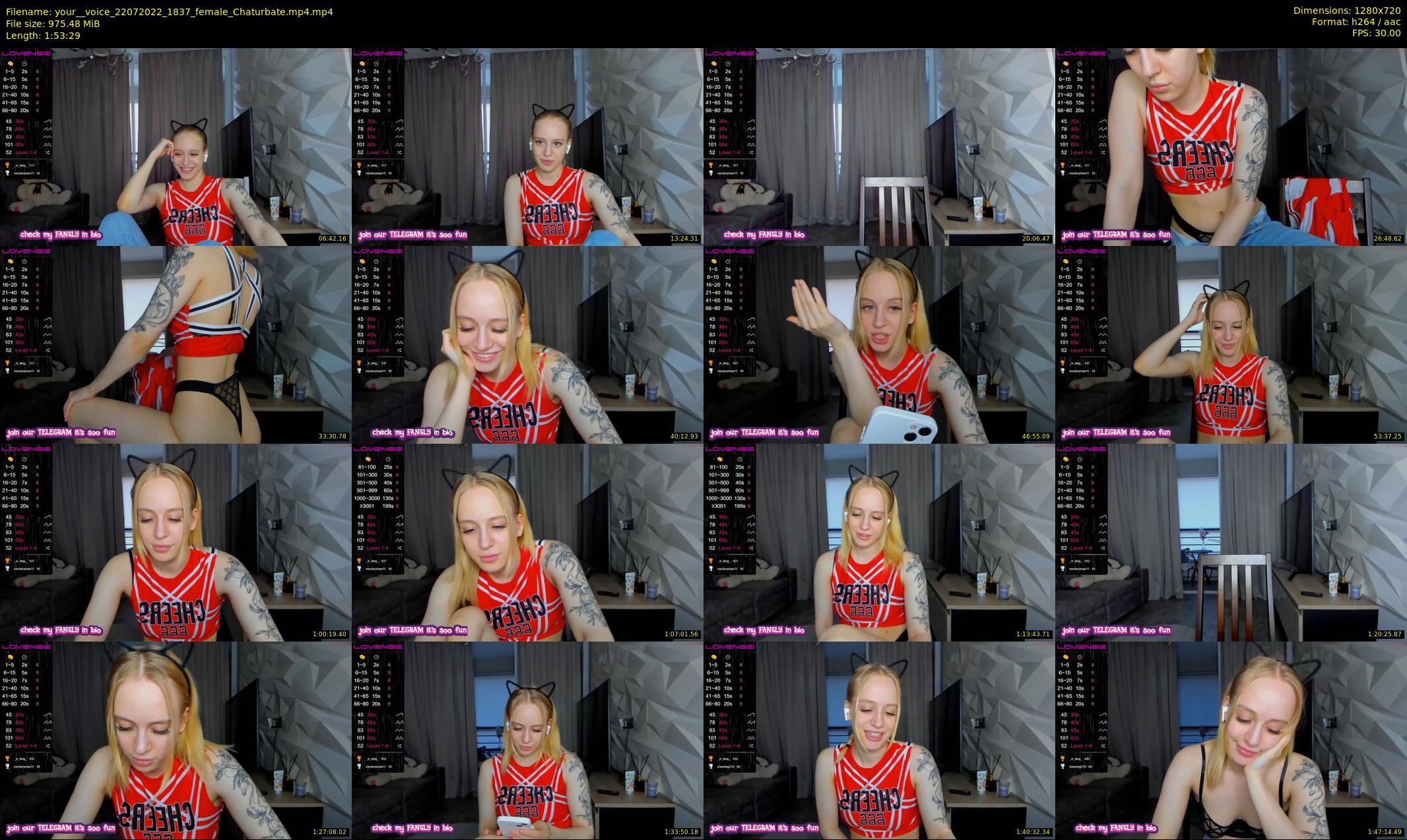 your__voice — 114 minute Chaturbate female cam show recording, 720p, Jul 22, 2022