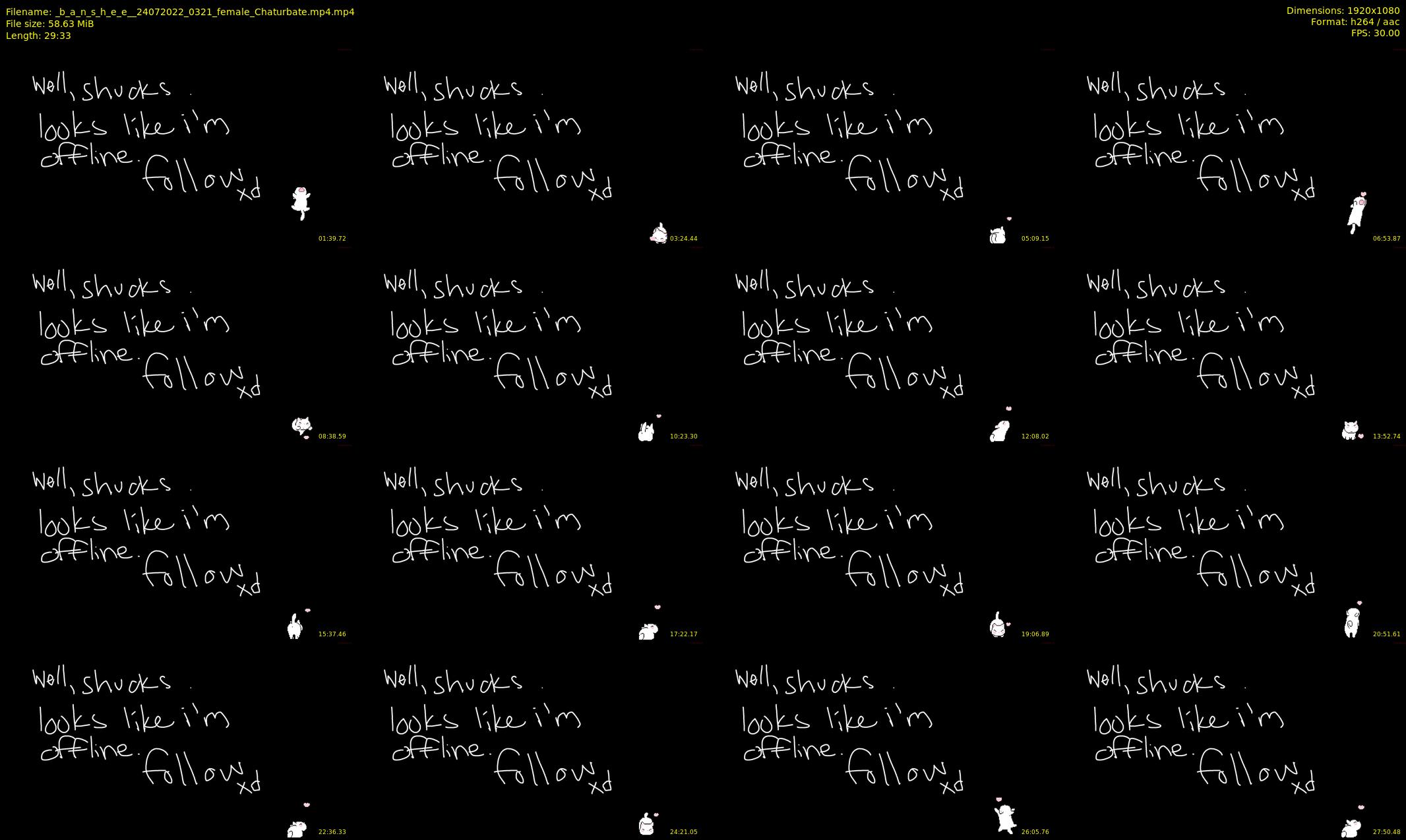 _b_a_n_s_h_e_e_ — 30 minute Chaturbate female cam show recording, 1080p, Jul 24, 2022