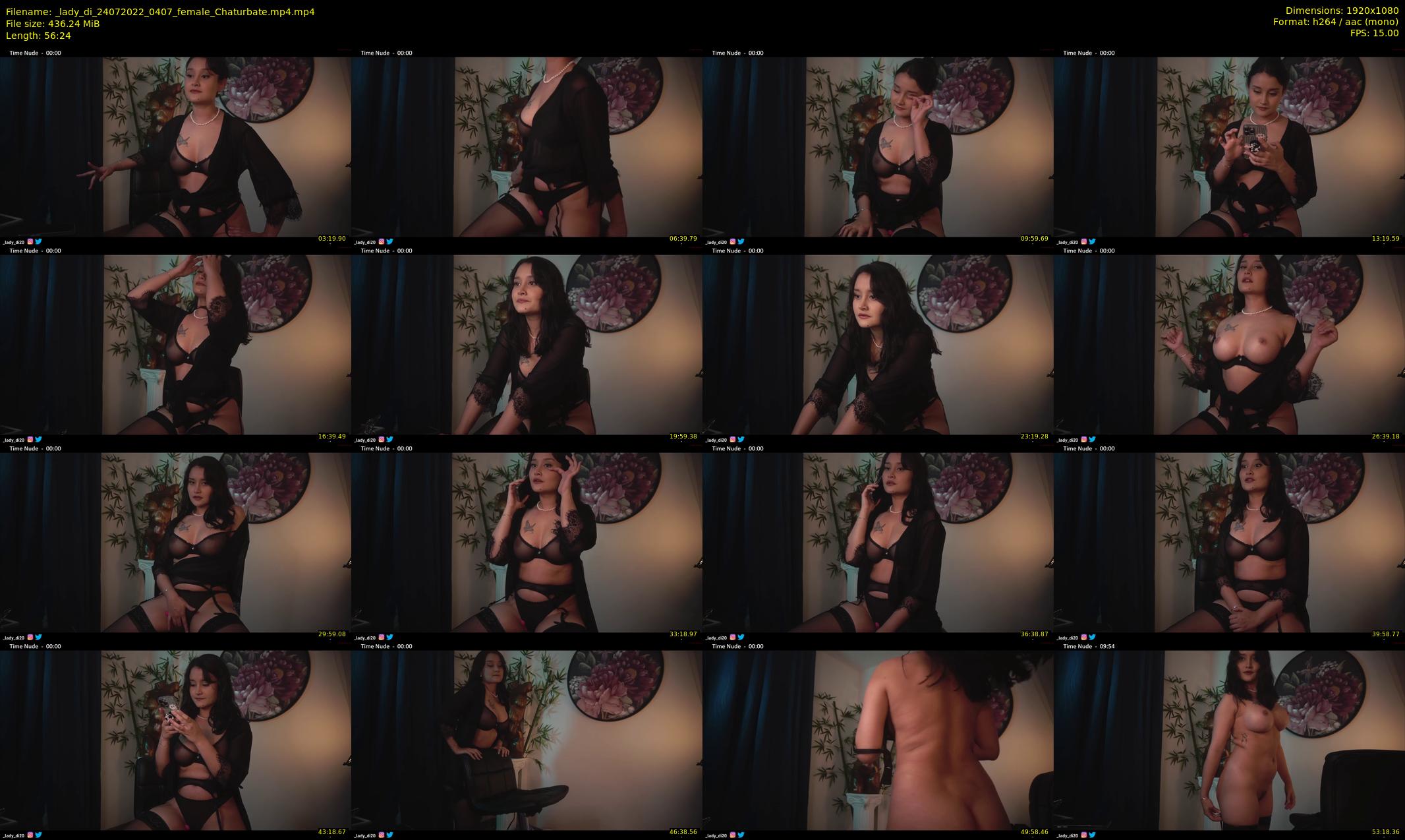 _lady_di — 57 minute Chaturbate female cam show recording, 1080p, Jul 24, 2022
