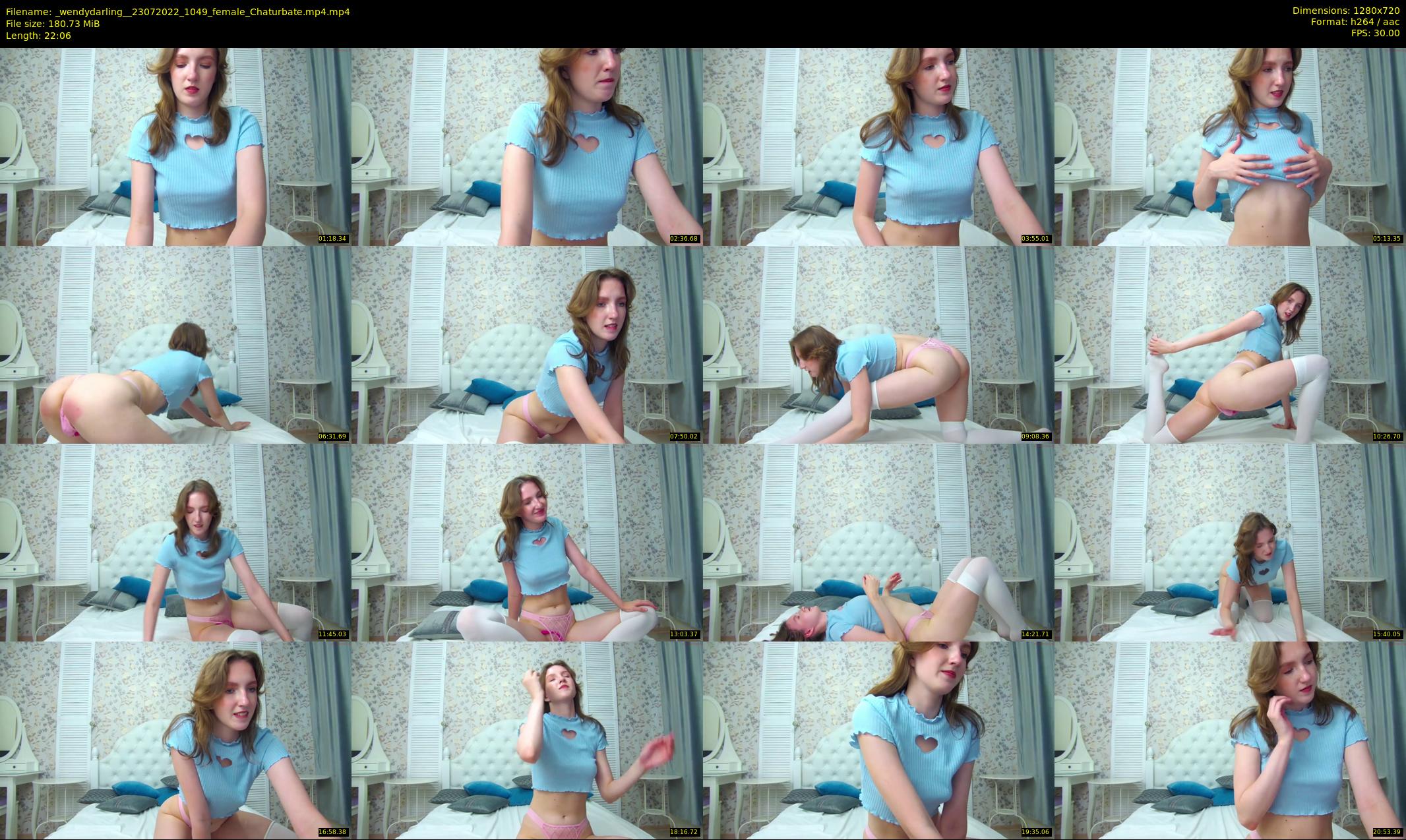 _wendydarling_ — 23 minute Chaturbate female cam show recording, 720p, Jul 23, 2022