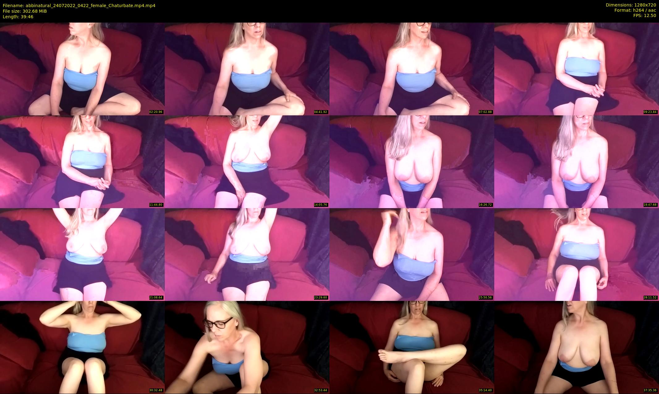 abbinatural — 40 minute Chaturbate female cam show recording, 720p, Jul 24, 2022