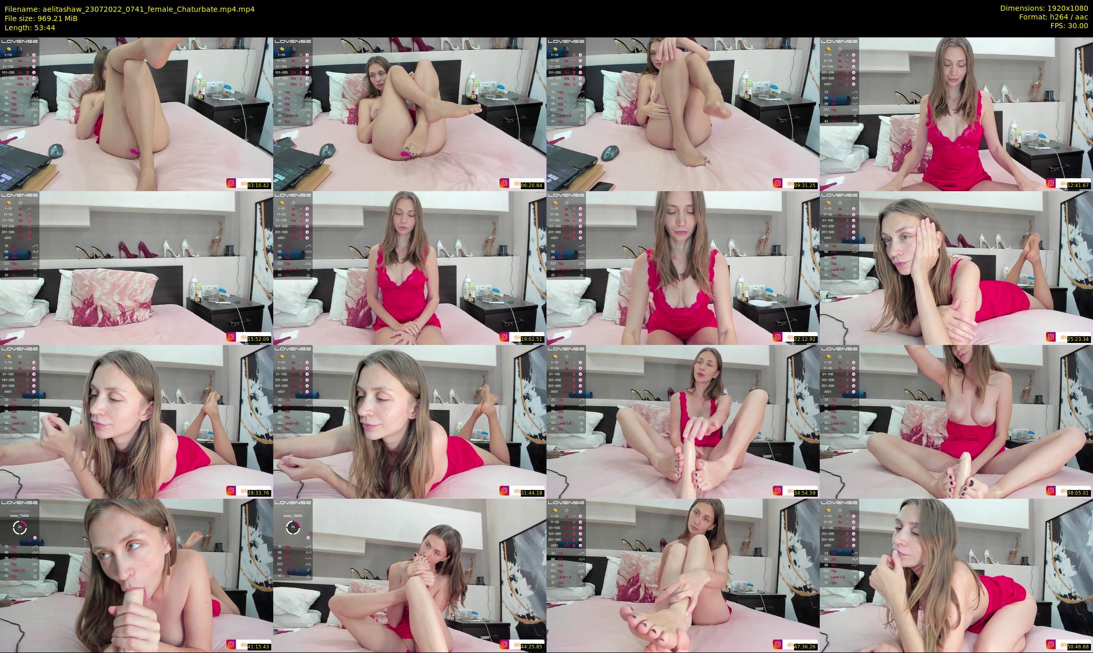 aelitashaw — 54 minute Chaturbate female cam show recording, 1080p, Jul 23, 2022