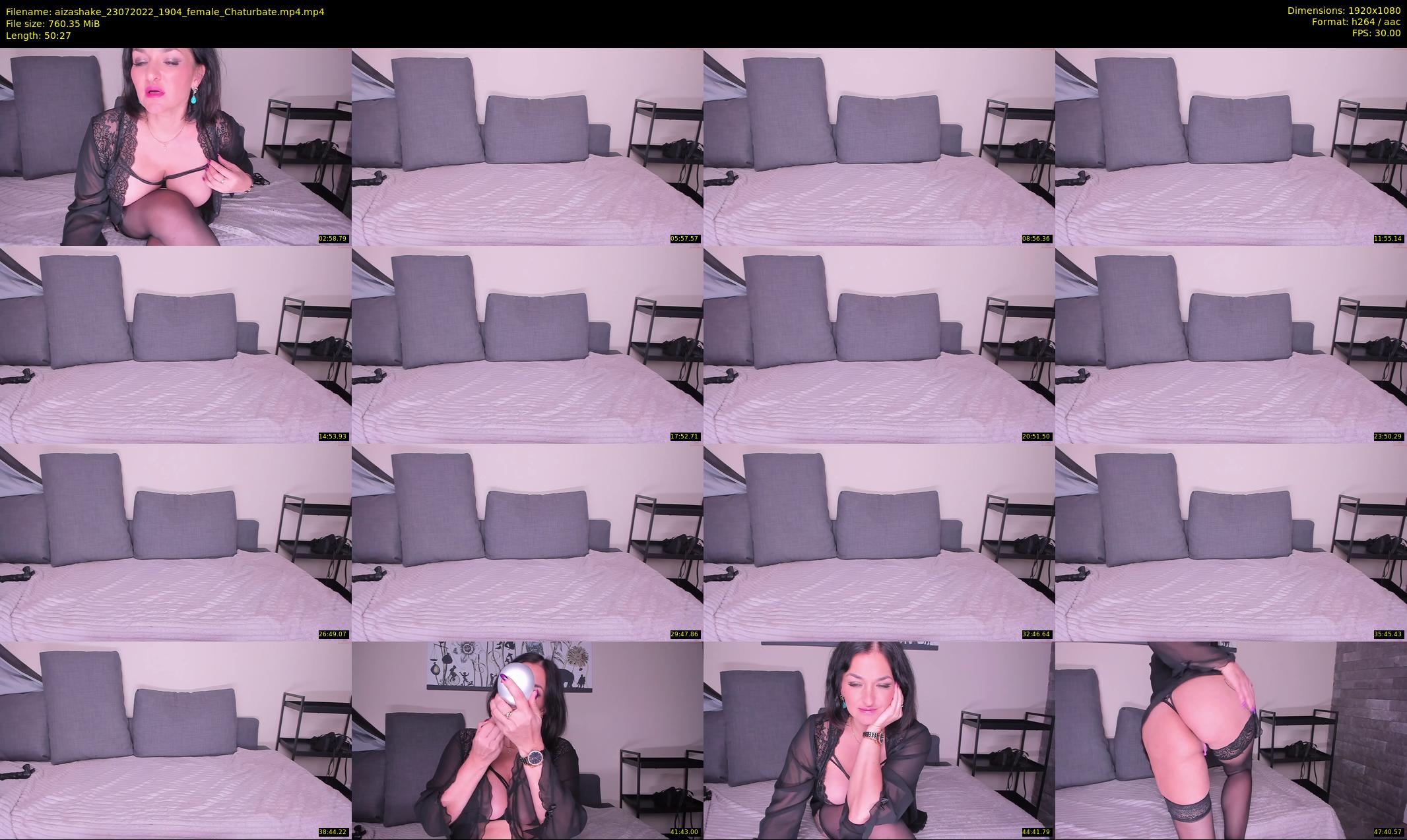aizashake — 51 minute Chaturbate female cam show recording, 1080p, Jul 23, 2022