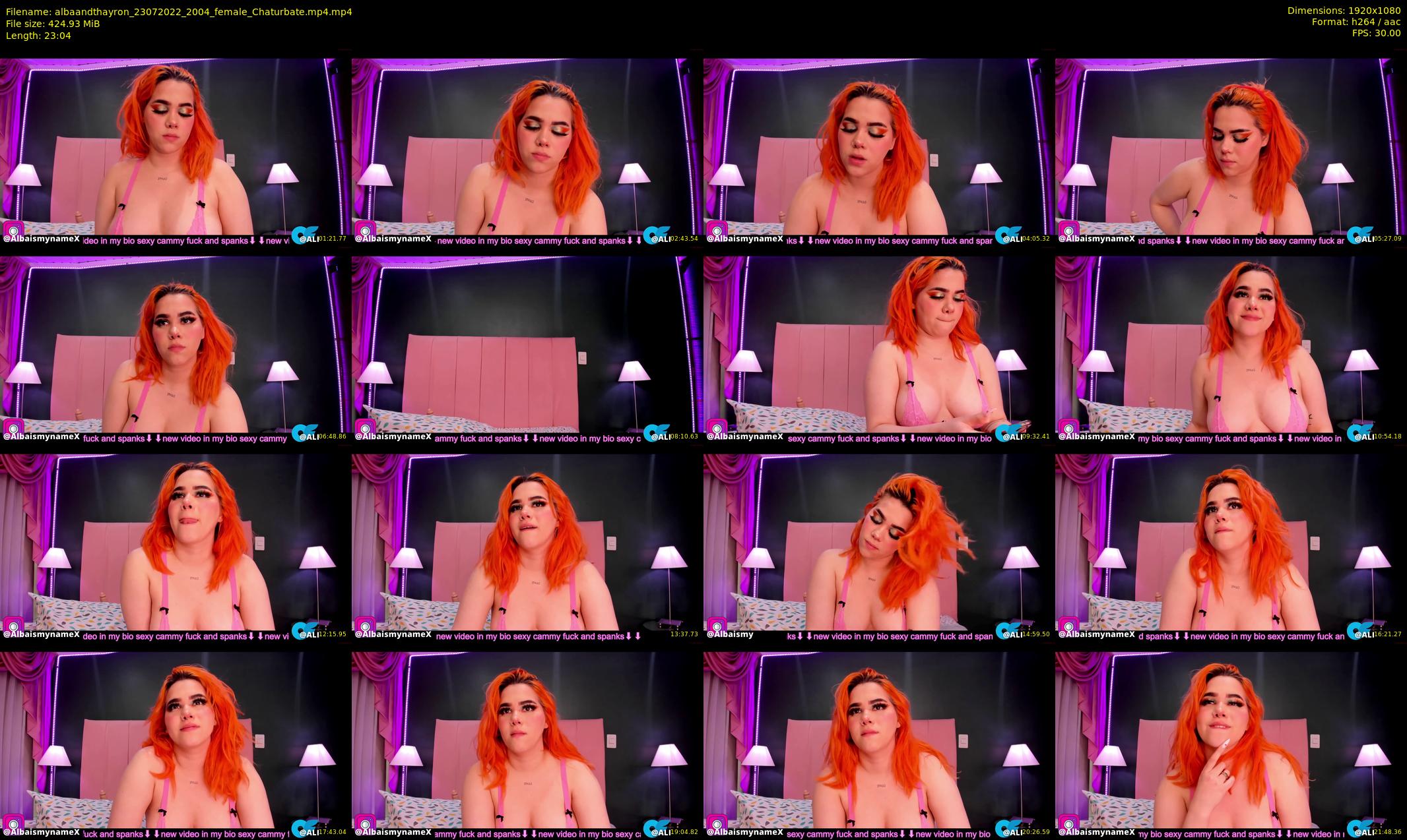 albaandthayron — 24 minute Chaturbate couple cam show recording, 1080p, Jul 23, 2022