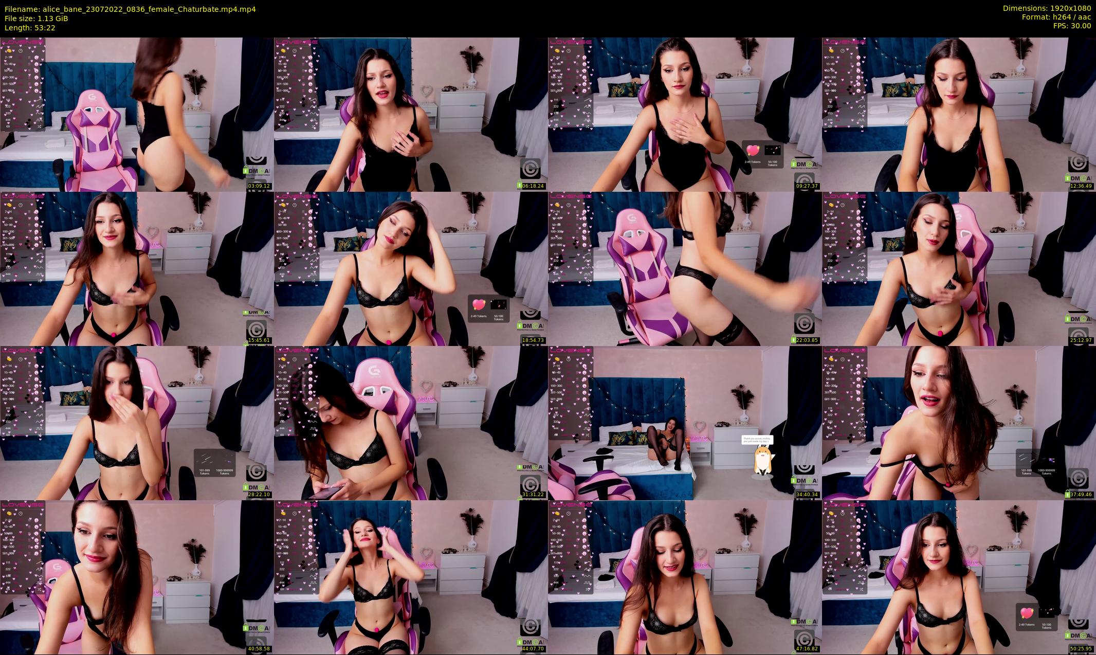 alice_bane — 54 minute Chaturbate female cam show recording, 1080p, Jul 23, 2022