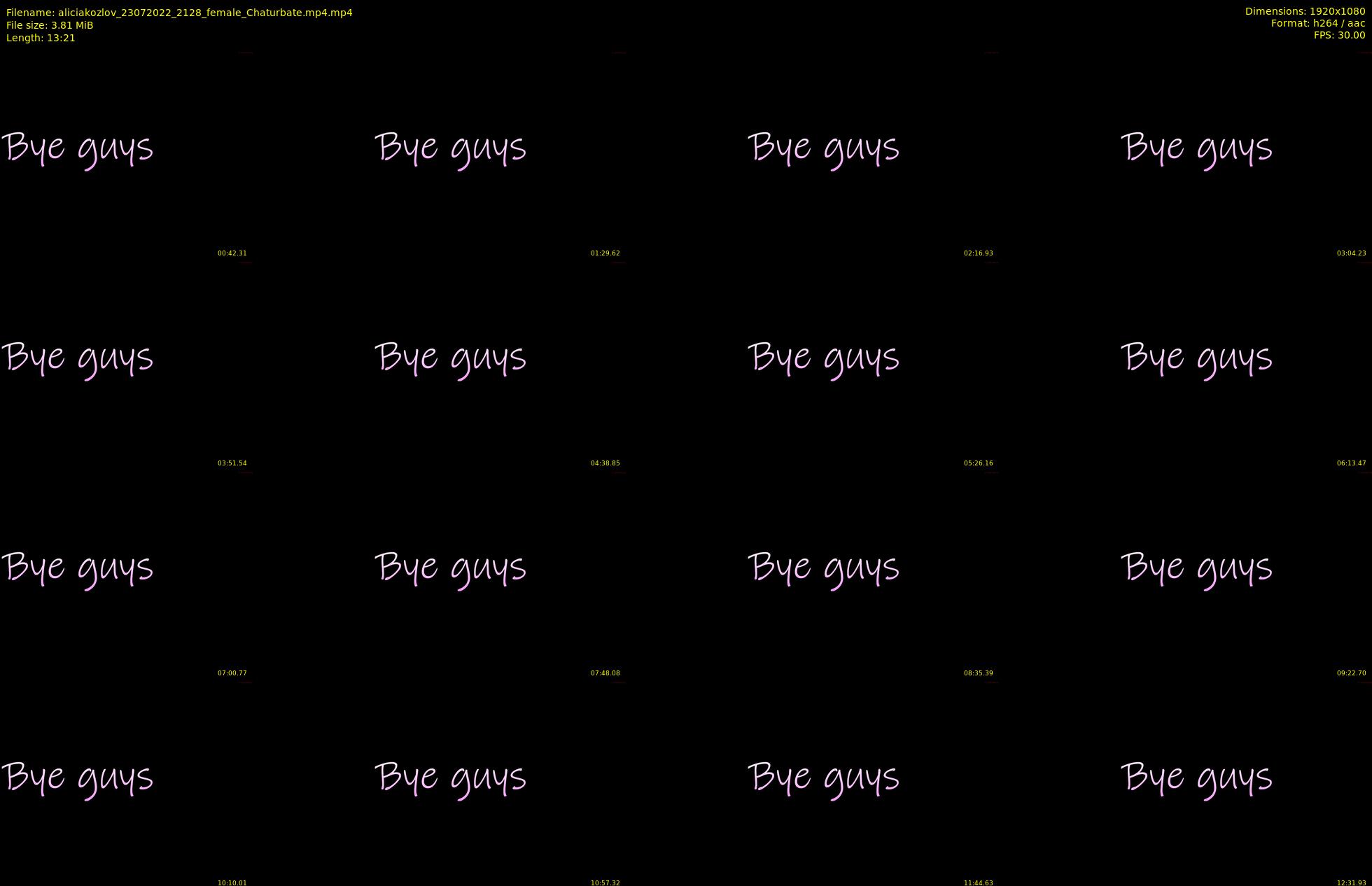 aliciakozlov — 14 minute Chaturbate female cam show recording, 1080p, Jul 23, 2022