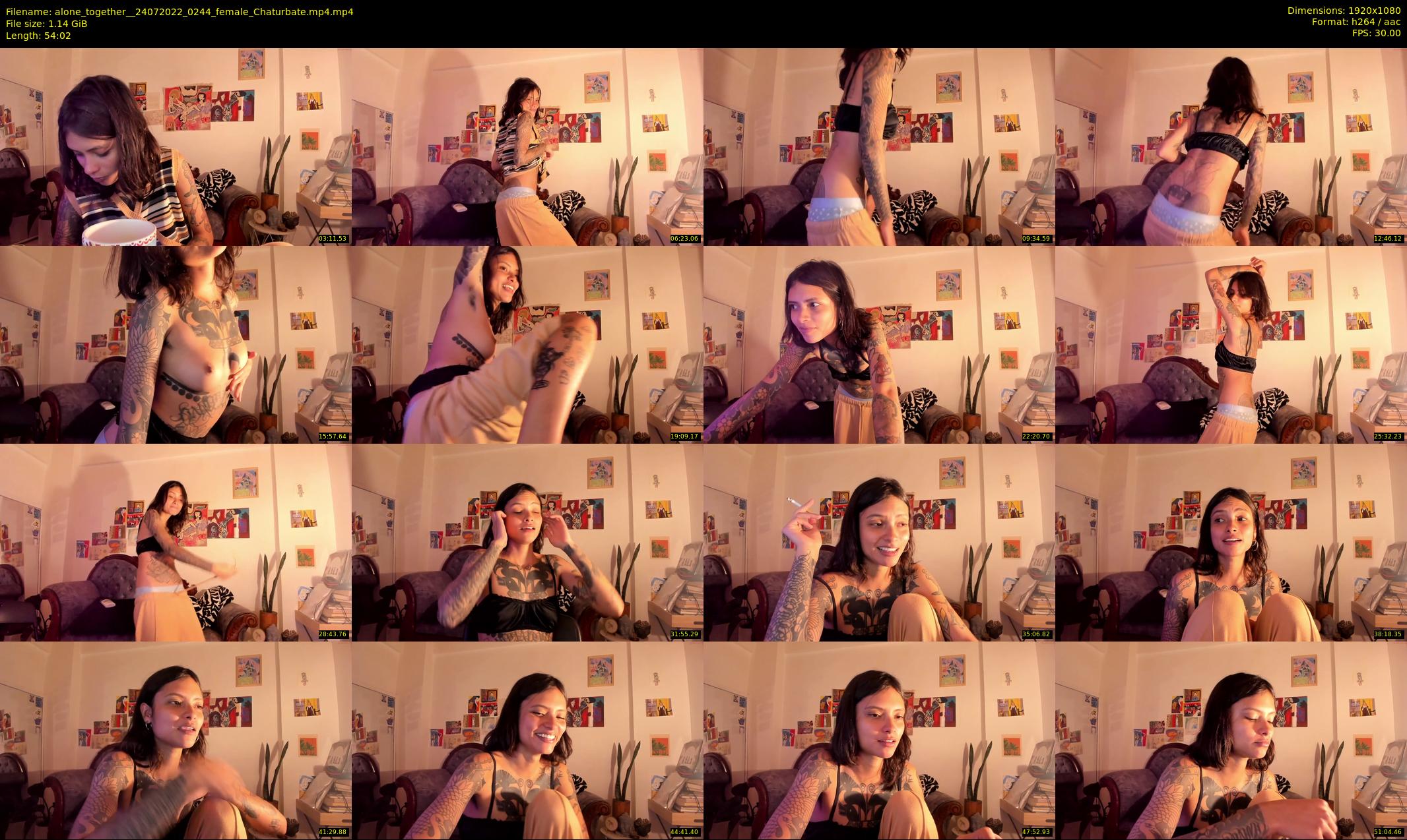 alone_together_ — 55 minute Chaturbate female cam show recording, 1080p, Jul 24, 2022