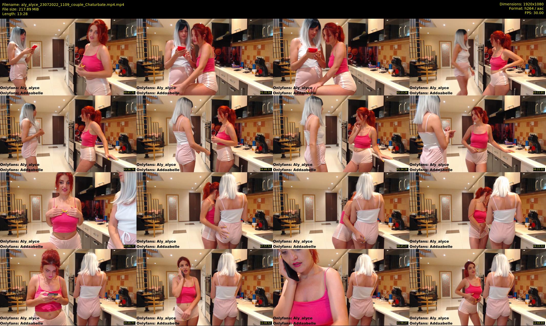 aly_alyce — 14 minute Chaturbate female cam show recording, 1080p, Jul 23, 2022