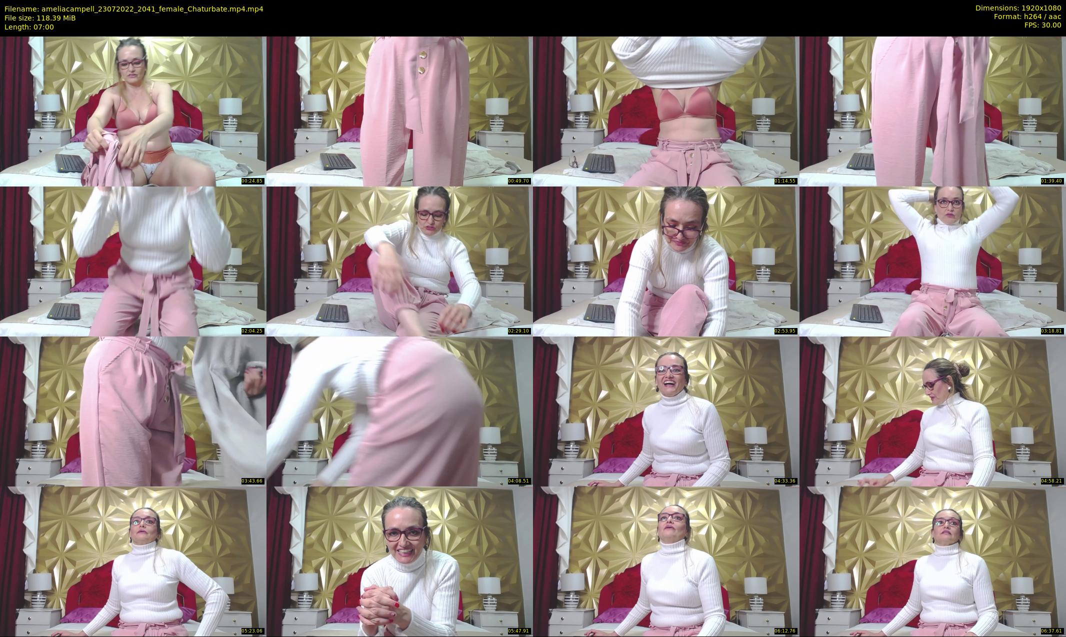 ameliacampell — 7 minute Chaturbate female cam show recording, 1080p, Jul 23, 2022