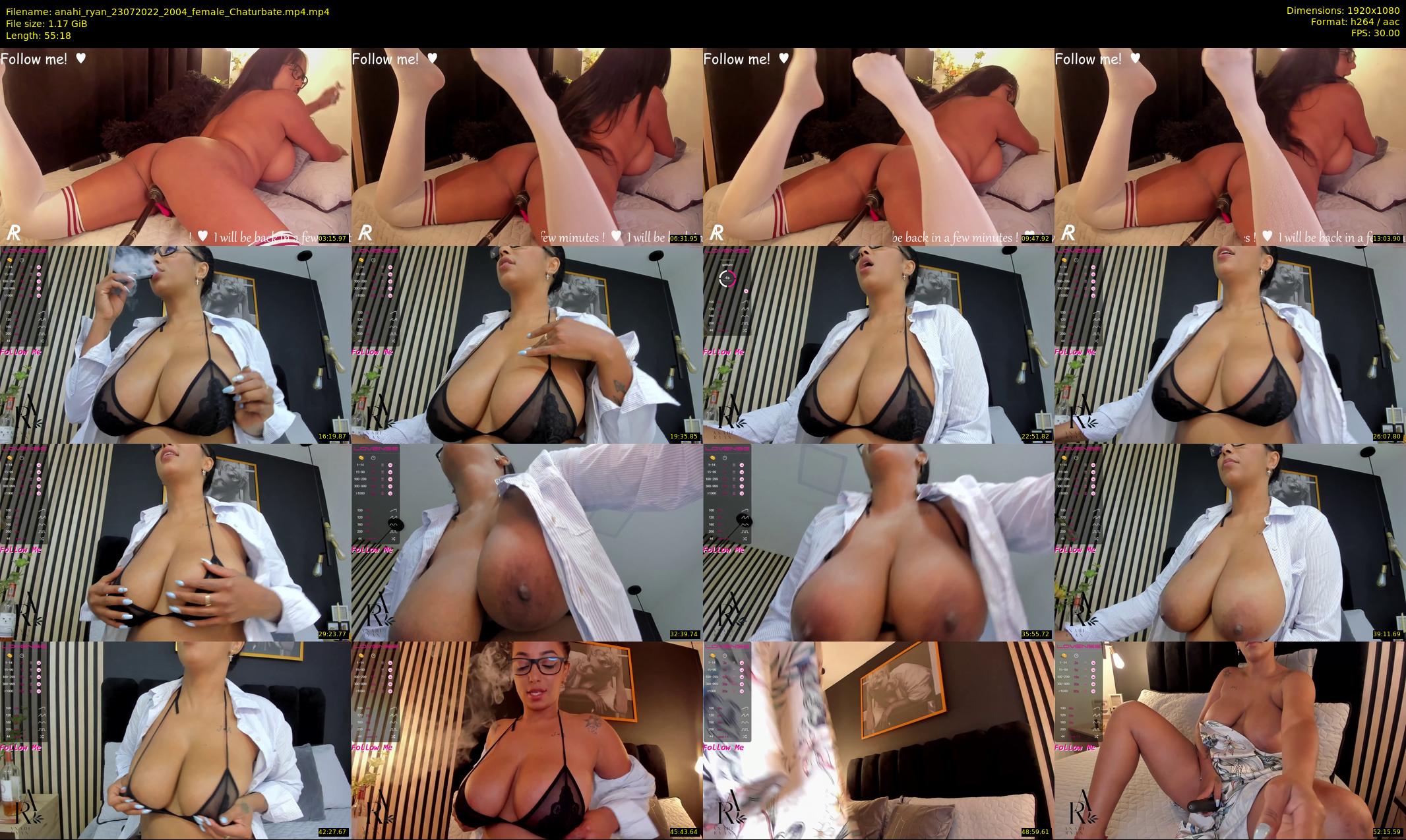 anahi_ryan — 56 minute Chaturbate female cam show recording, 1080p, Jul 23, 2022