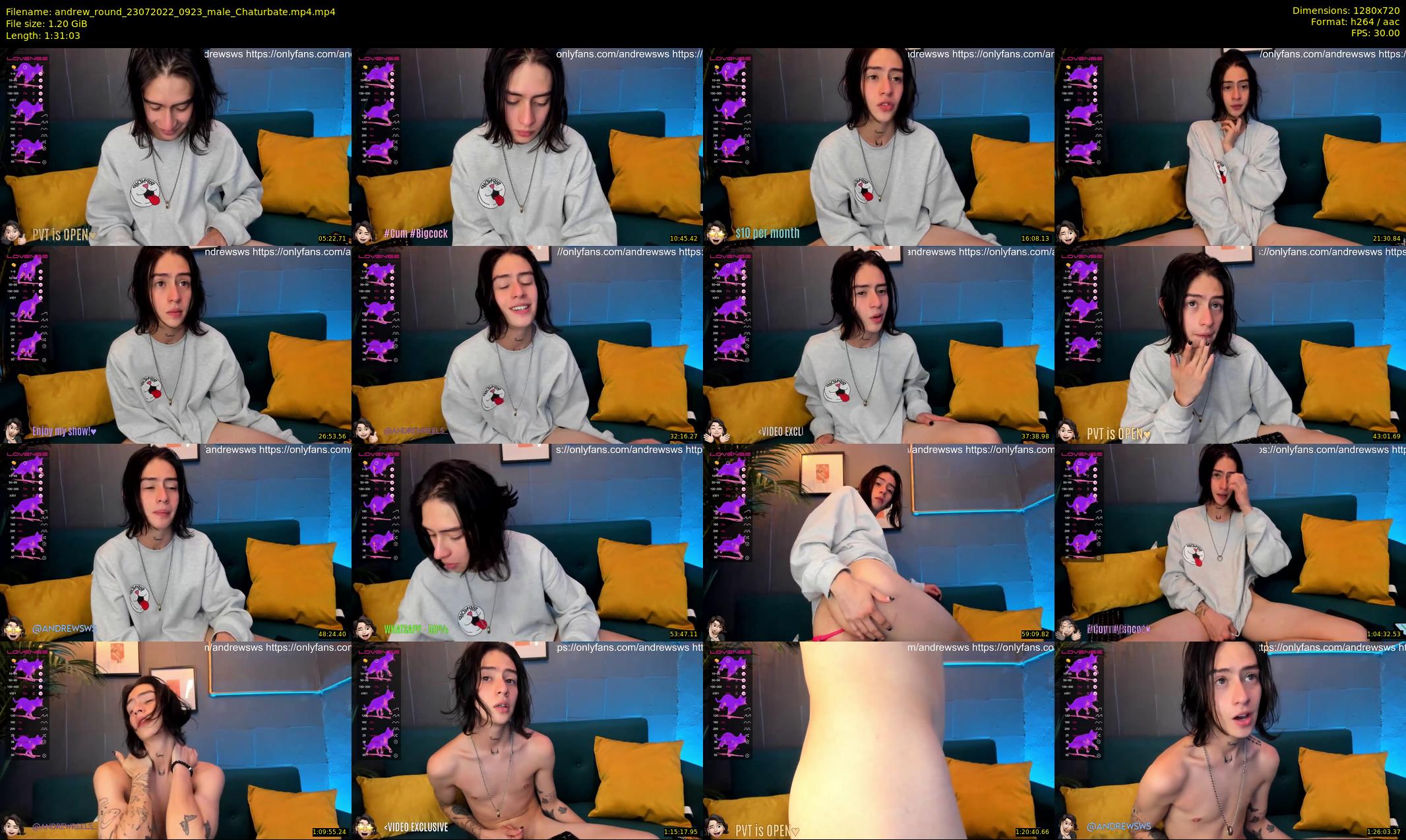 andrew_round — 92 minute Chaturbate male cam show recording, 720p, Jul 23, 2022