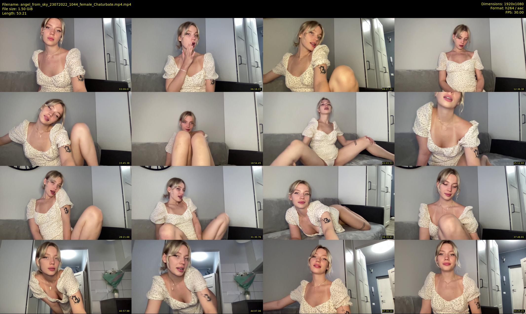 angel_from_sky — 54 minute Chaturbate female cam show recording, 1080p, Jul 23, 2022
