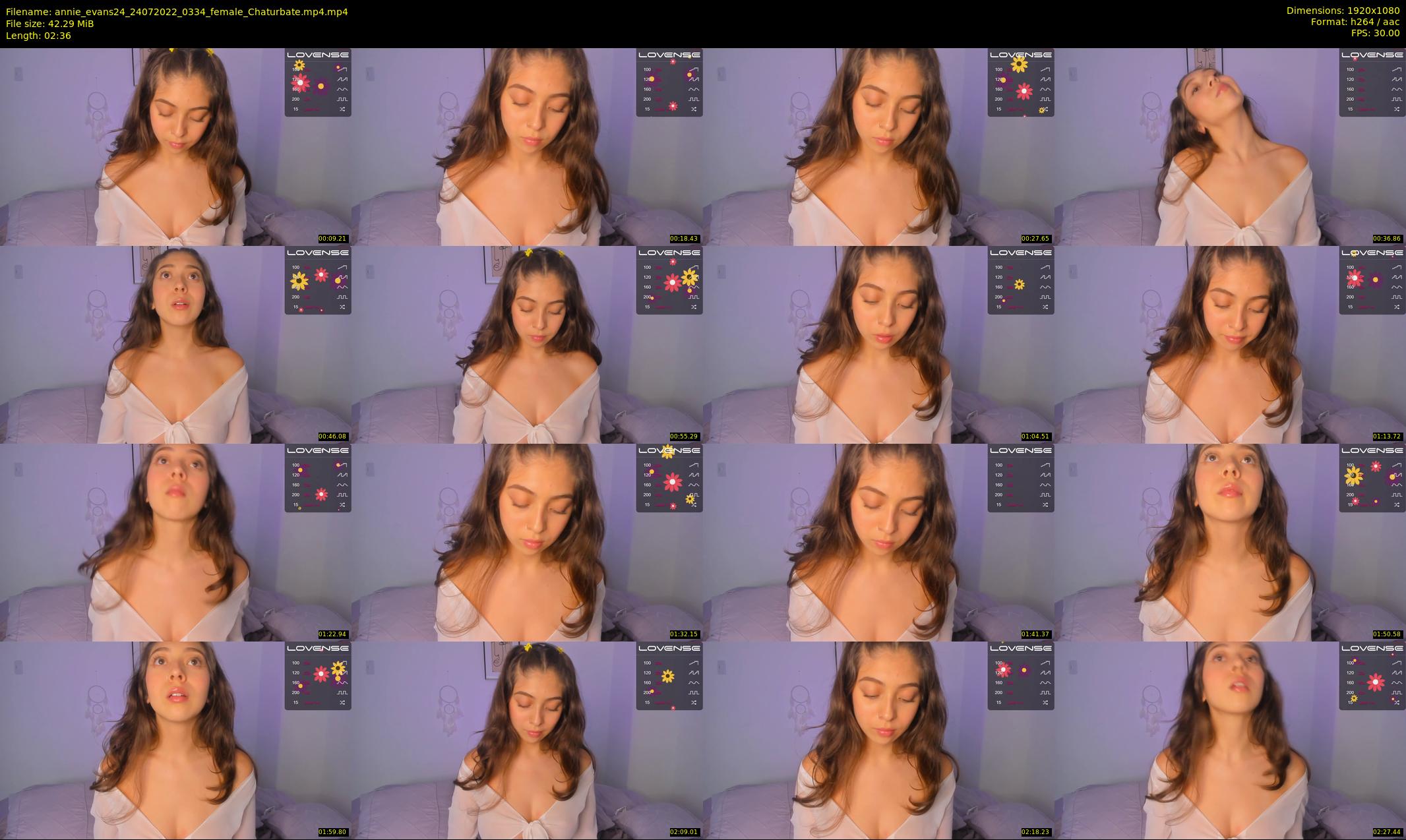 annie_evans24 — 3 minute Chaturbate female cam show recording, 1080p, Jul 24, 2022