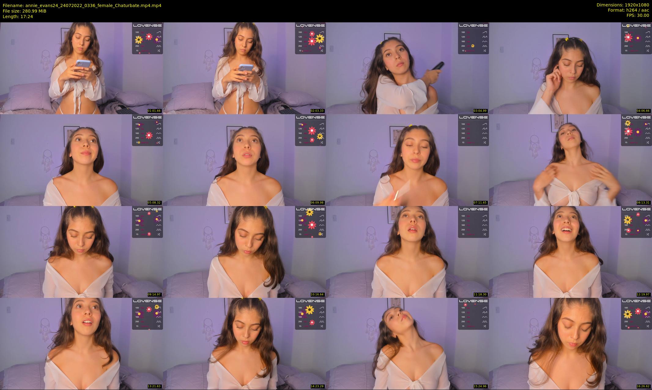 annie_evans24 — 18 minute Chaturbate female cam show recording, 1080p, Jul 24, 2022