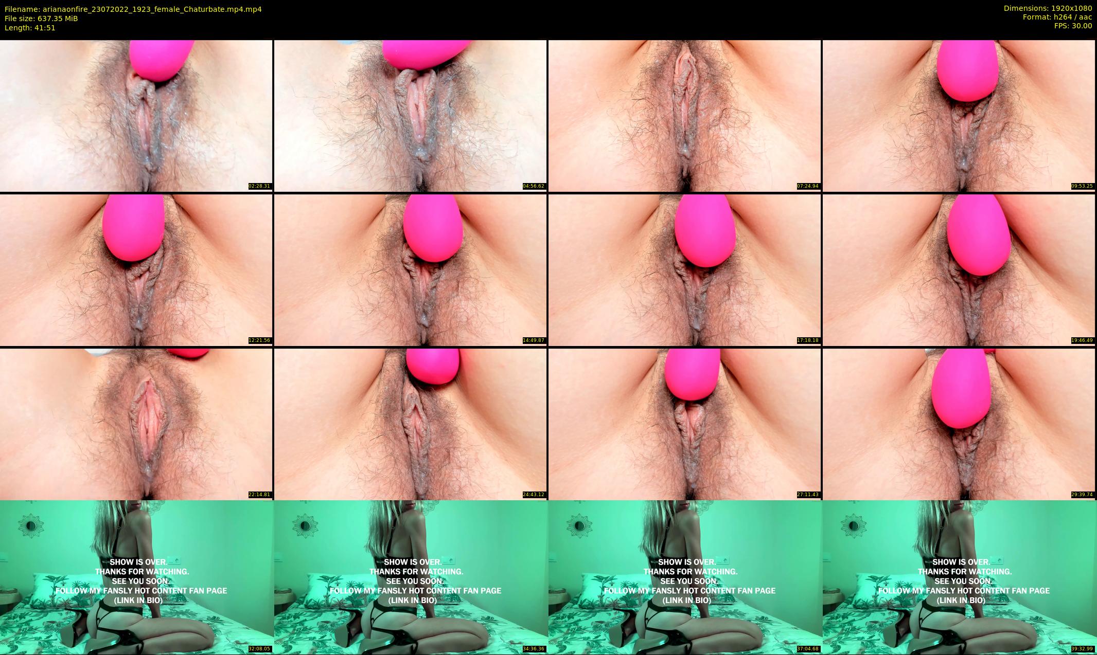 arianaonfire — 42 minute Chaturbate couple cam show recording, 1080p, Jul 23, 2022