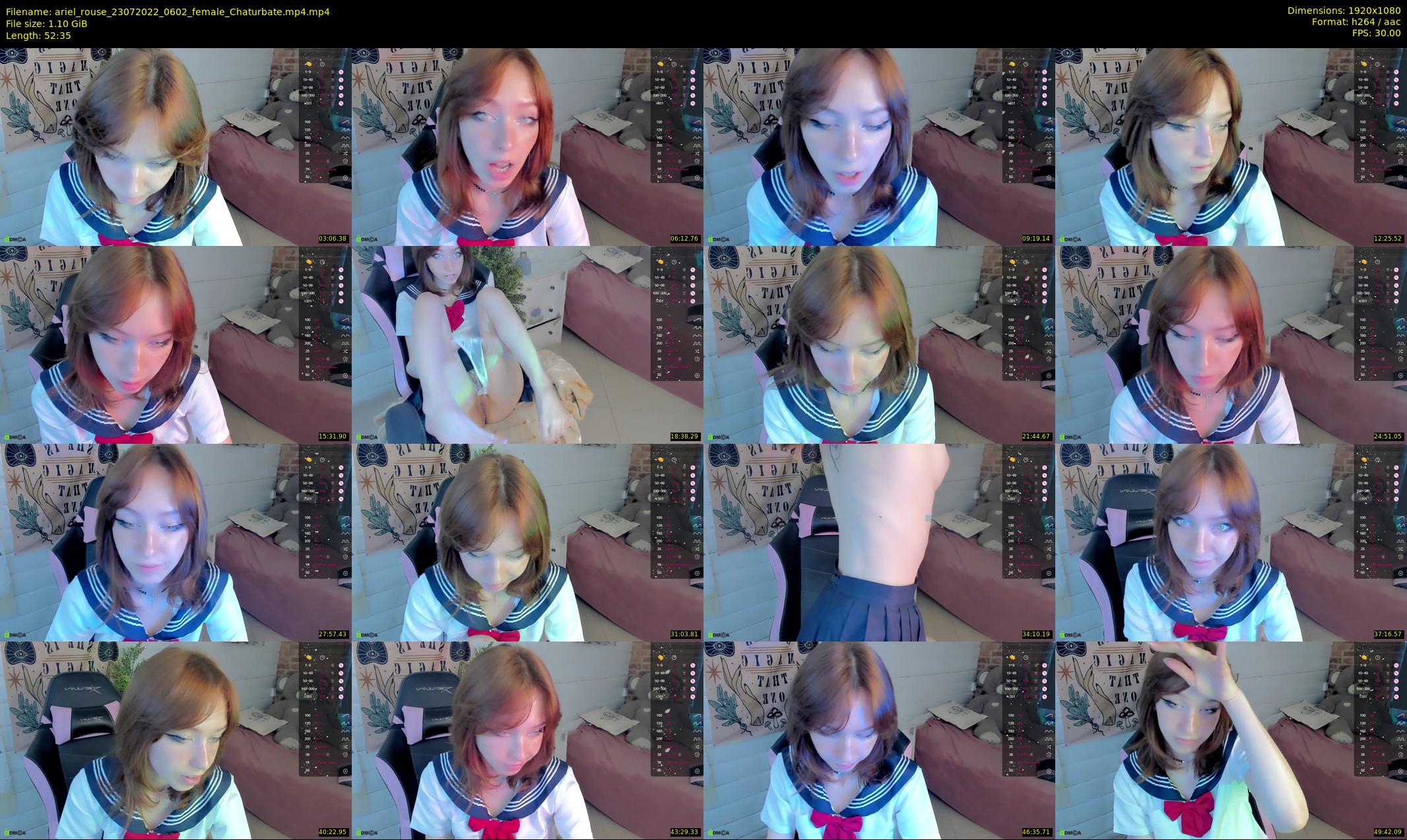ariel_rouse — 53 minute Chaturbate female cam show recording, 1080p, Jul 23, 2022