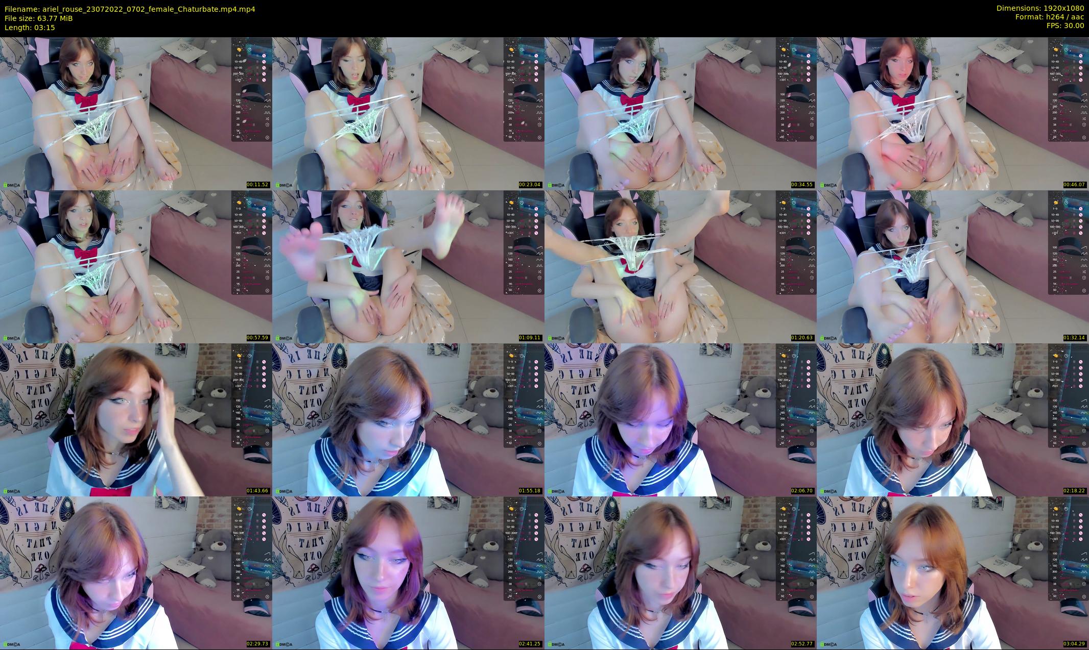 ariel_rouse — 4 minute Chaturbate female cam show recording, 1080p, Jul 23, 2022