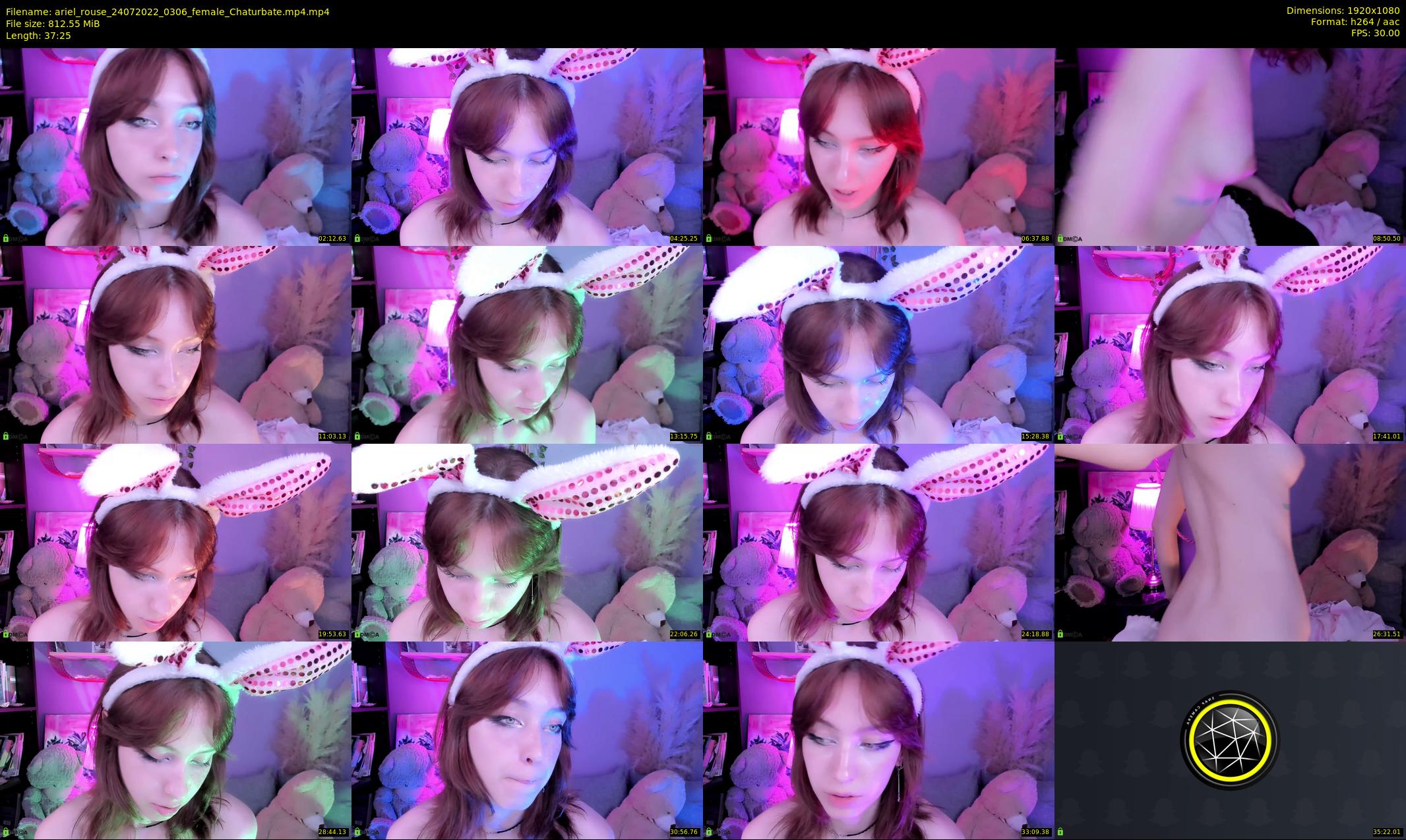 ariel_rouse — 38 minute Chaturbate female cam show recording, 1080p, Jul 24, 2022