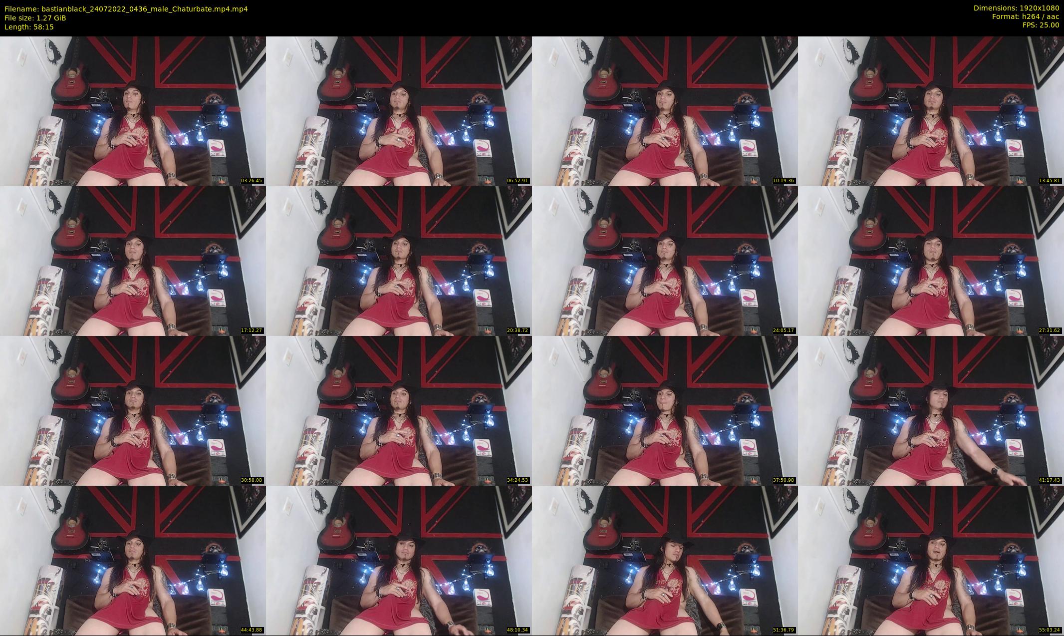 bastianblack — 59 minute Chaturbate male cam show recording, 1080p, Jul 24, 2022