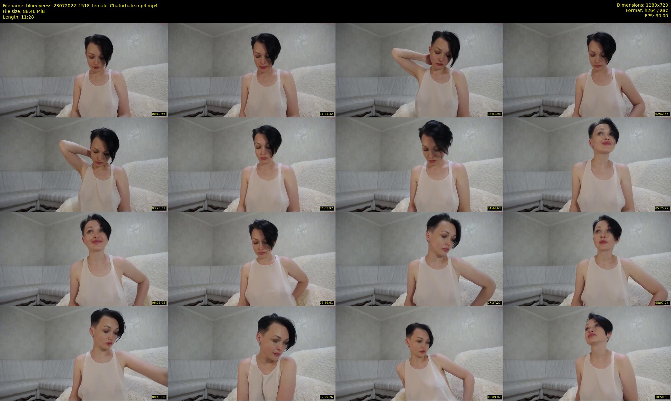 blueeyeess — 12 minute Chaturbate female cam show recording, 720p, Jul 23, 2022