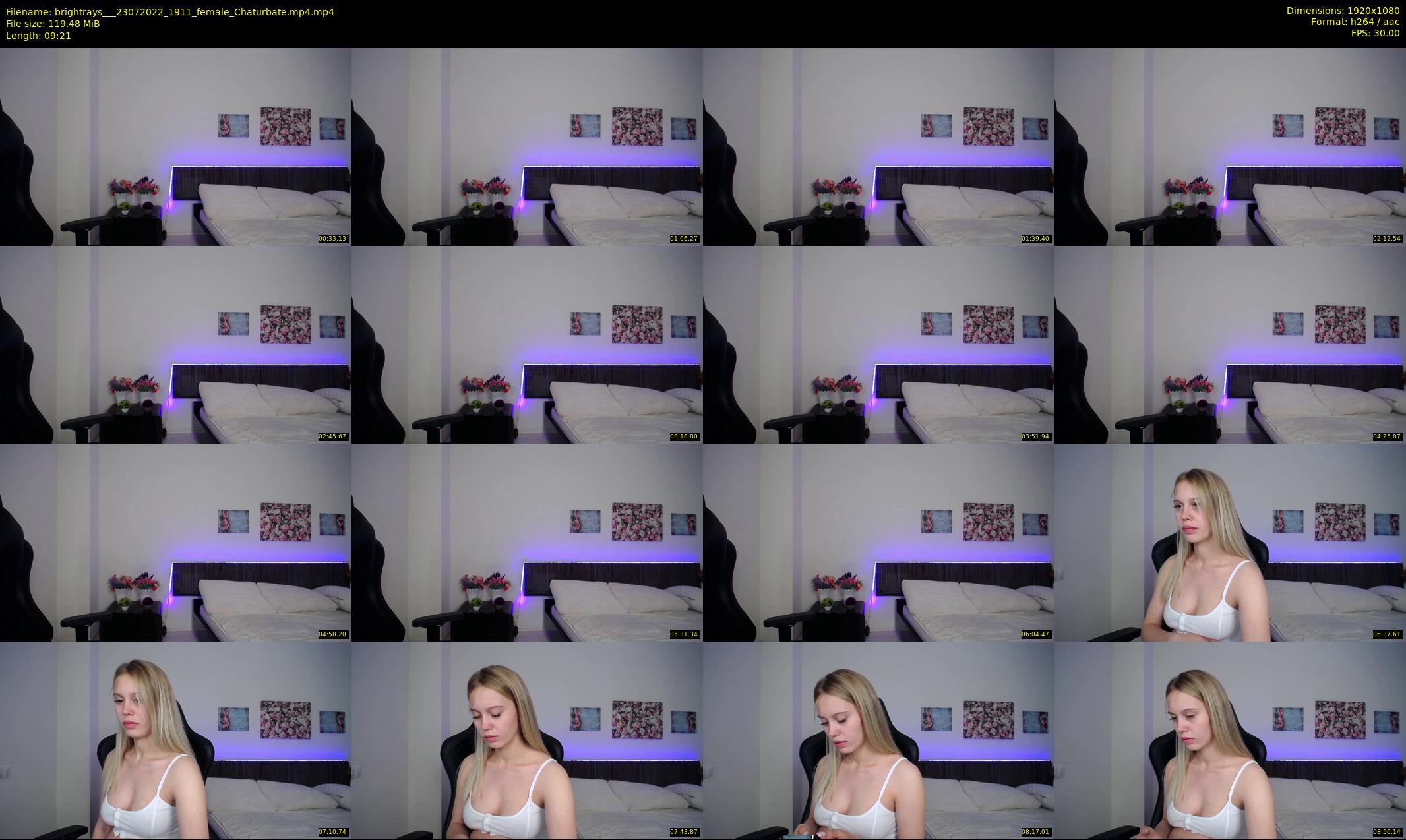 brightrays__ — 10 minute Chaturbate female cam show recording, 1080p, Jul 23, 2022