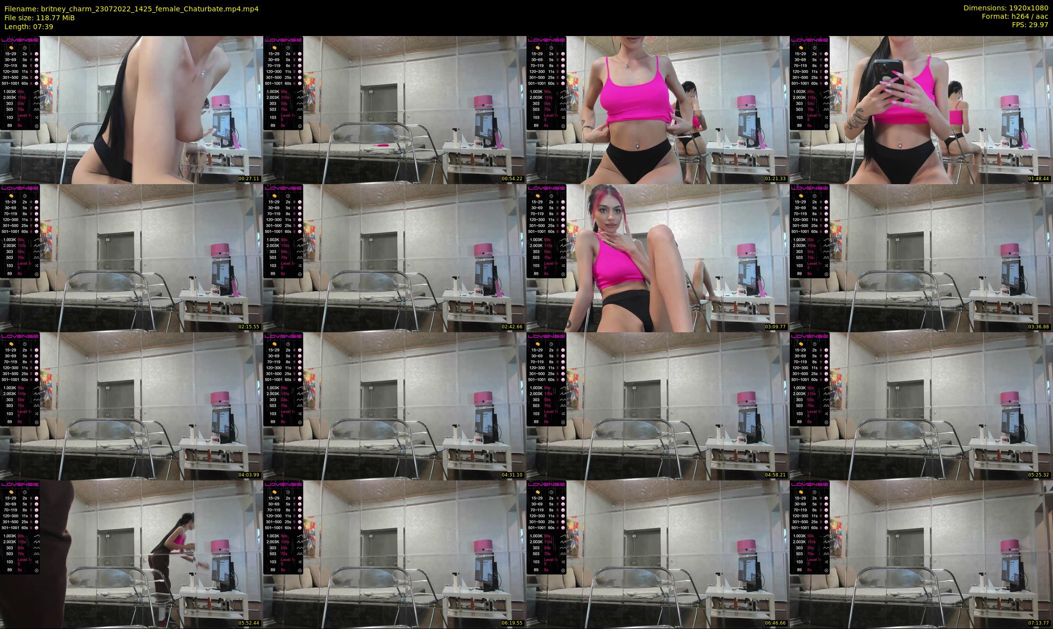 britney_charm — 8 minute Chaturbate female cam show recording, 1080p, Jul 23, 2022