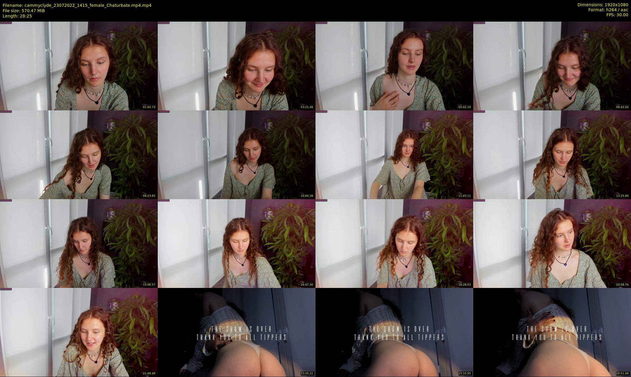 cammyclyde — 29 minute Chaturbate female cam show recording, 1080p, Jul 23, 2022