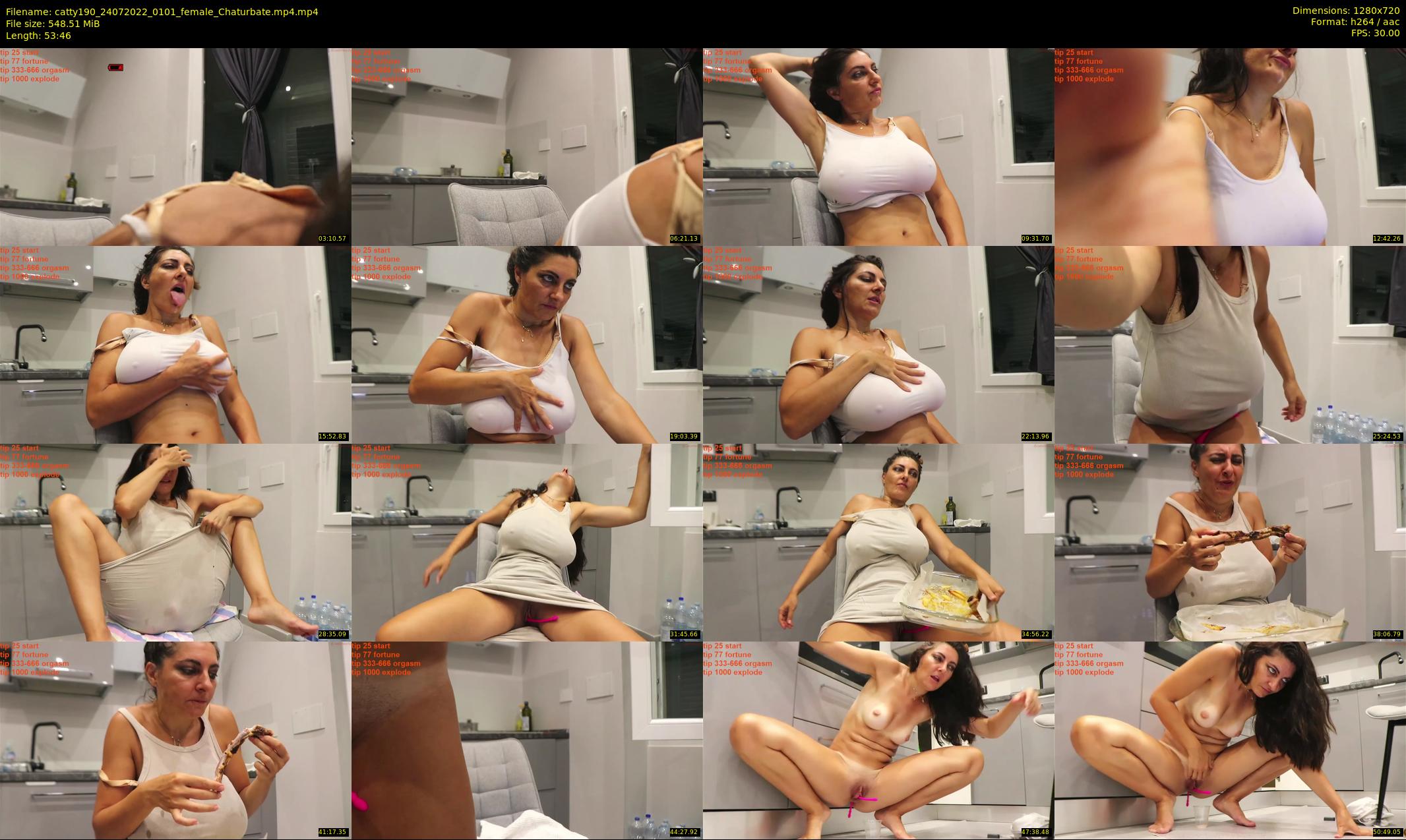 catty190 — 54 minute Chaturbate female cam show recording, 720p, Jul 24, 2022