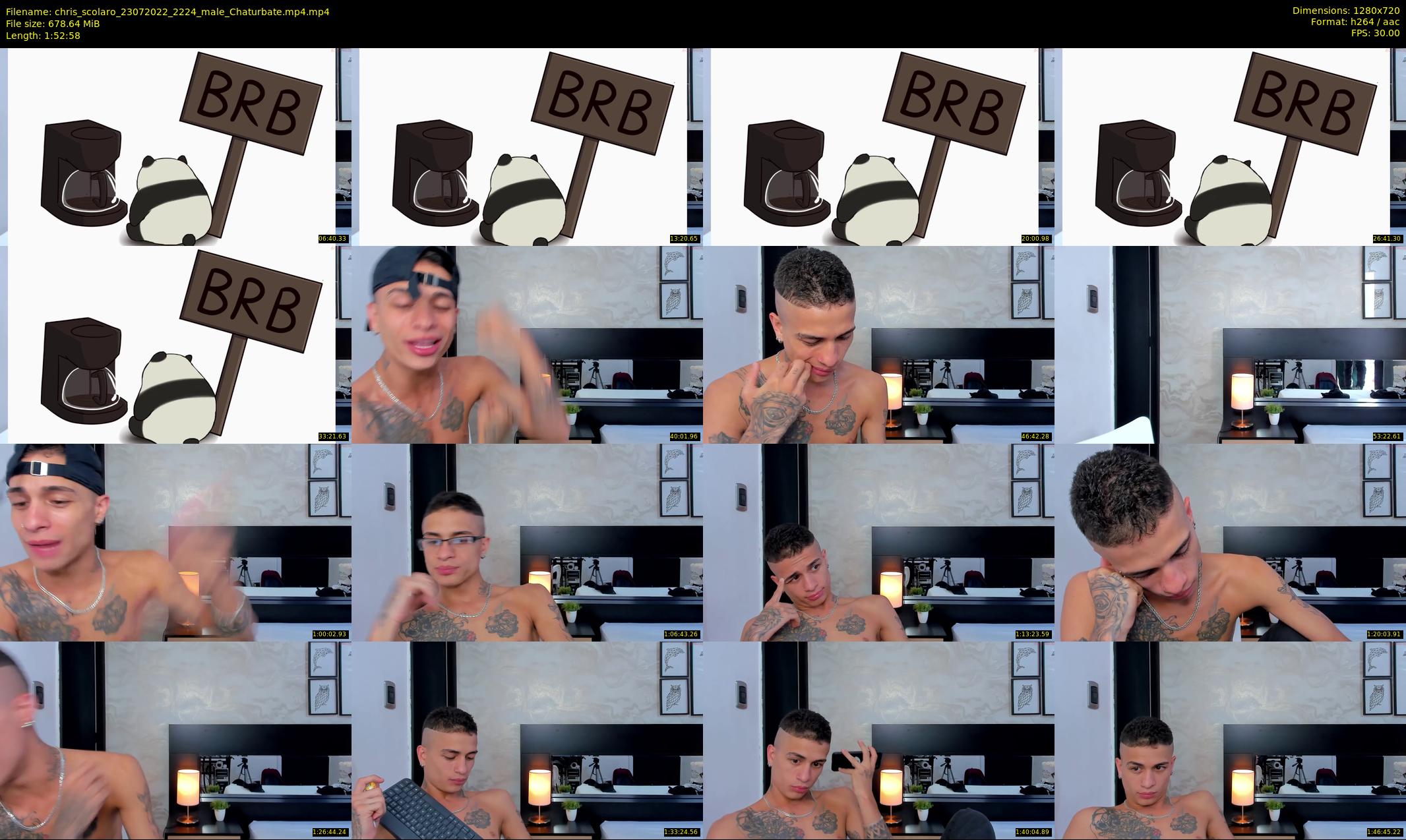 chris_scolaro — 113 minute Chaturbate male cam show recording, 720p, Jul 23, 2022