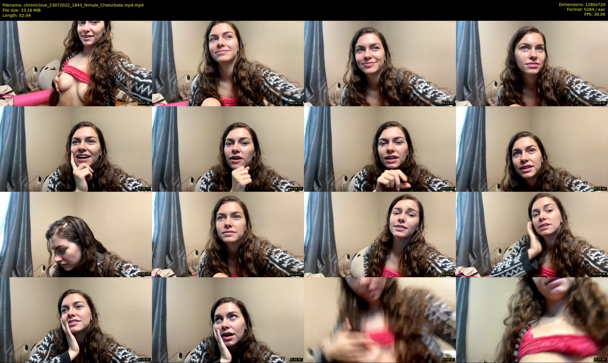 chroniclove — 3 minute Chaturbate female cam show recording, 720p, Jul 23, 2022