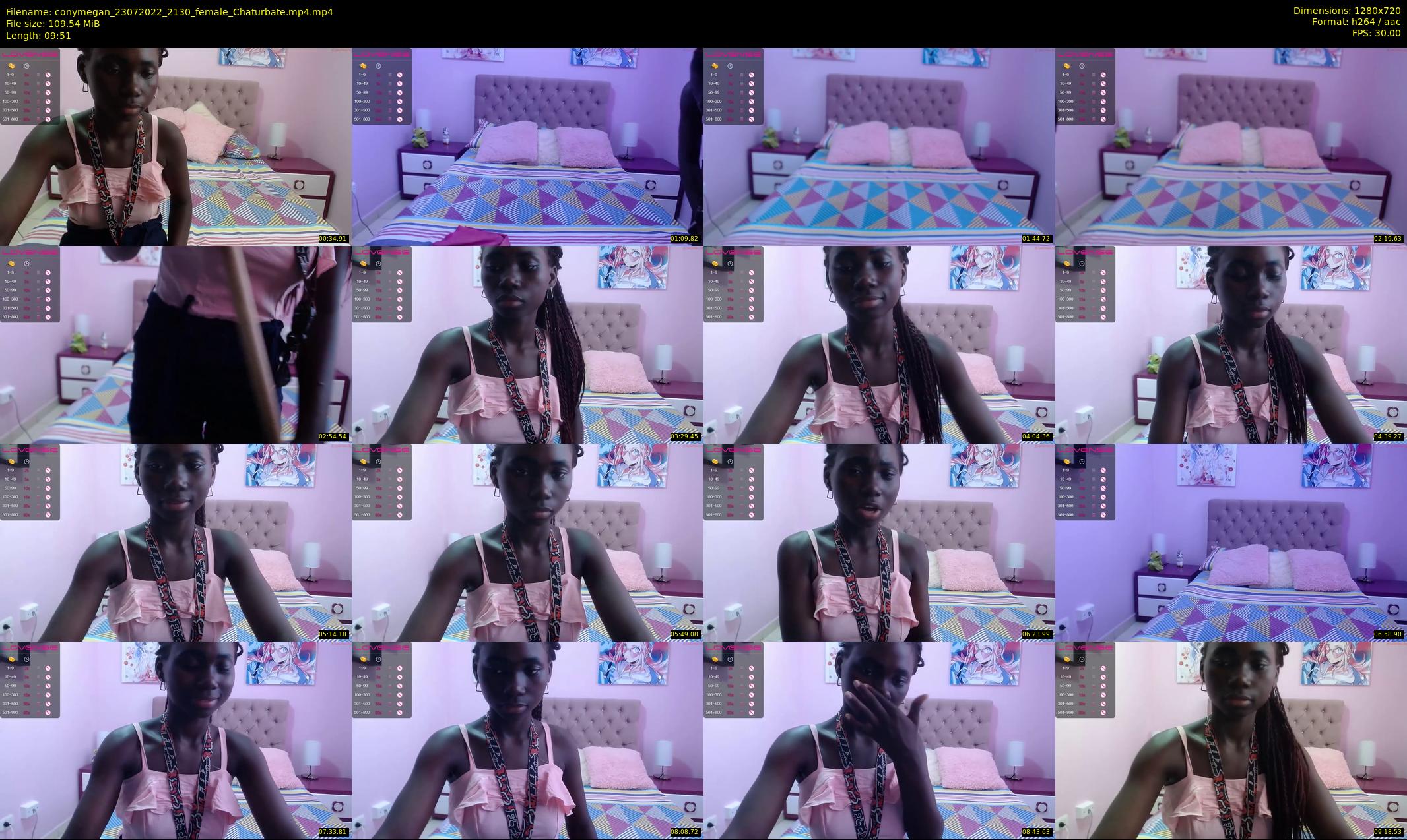 conymegan — 10 minute Chaturbate female cam show recording, 720p, Jul 23, 2022