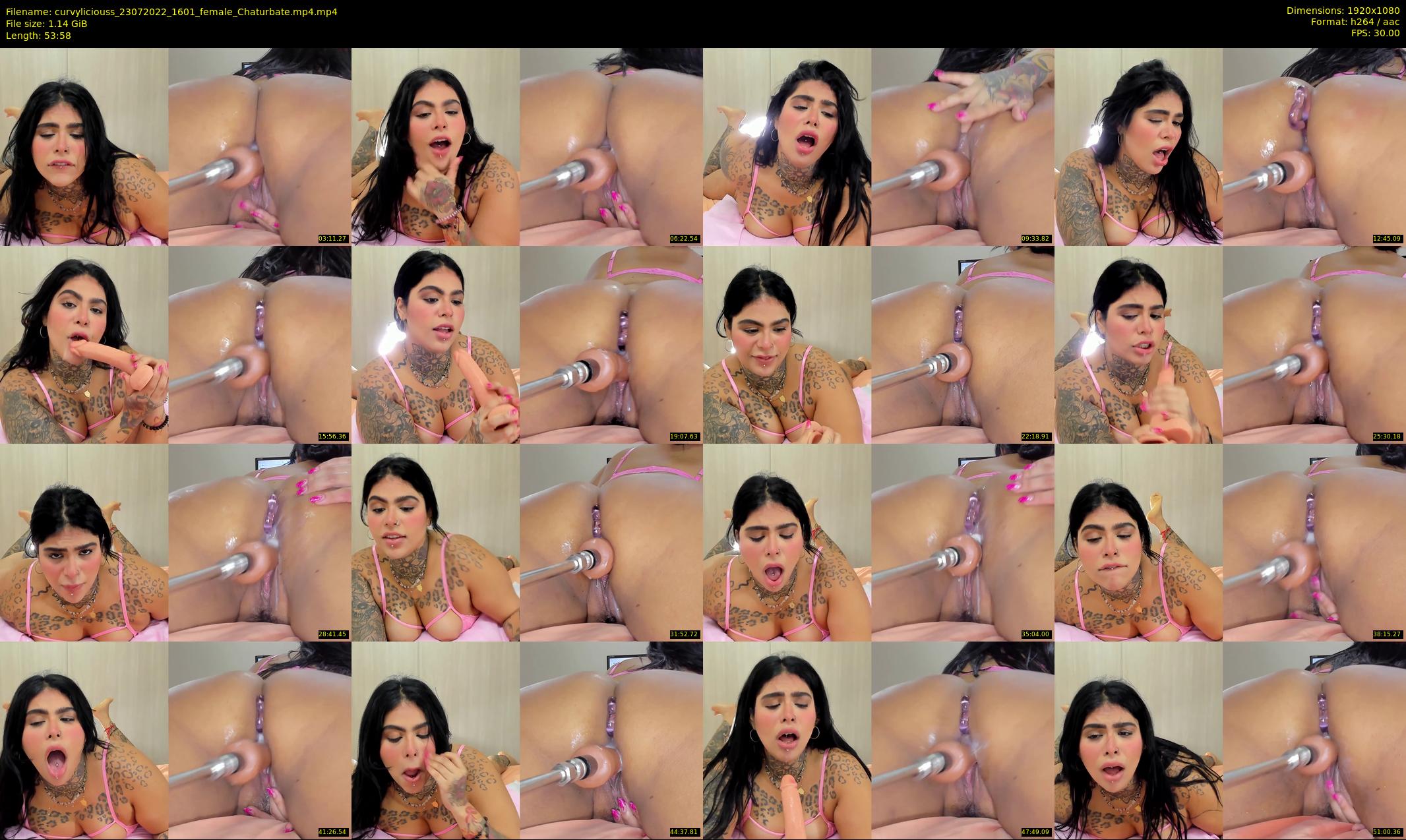 curvyliciouss — 54 minute Chaturbate female cam show recording, 1080p, Jul 23, 2022